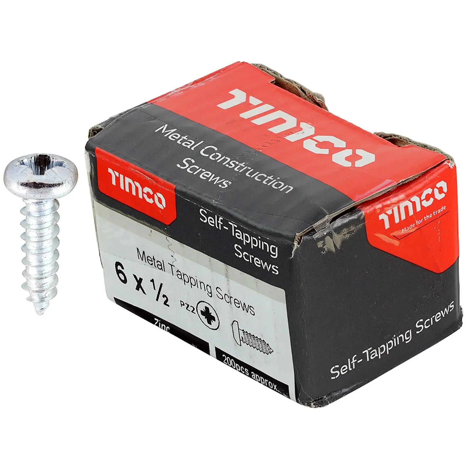 TIMCO Self Tapping Screws Pan Head Zinc Pozi - Choose Size - Image 17