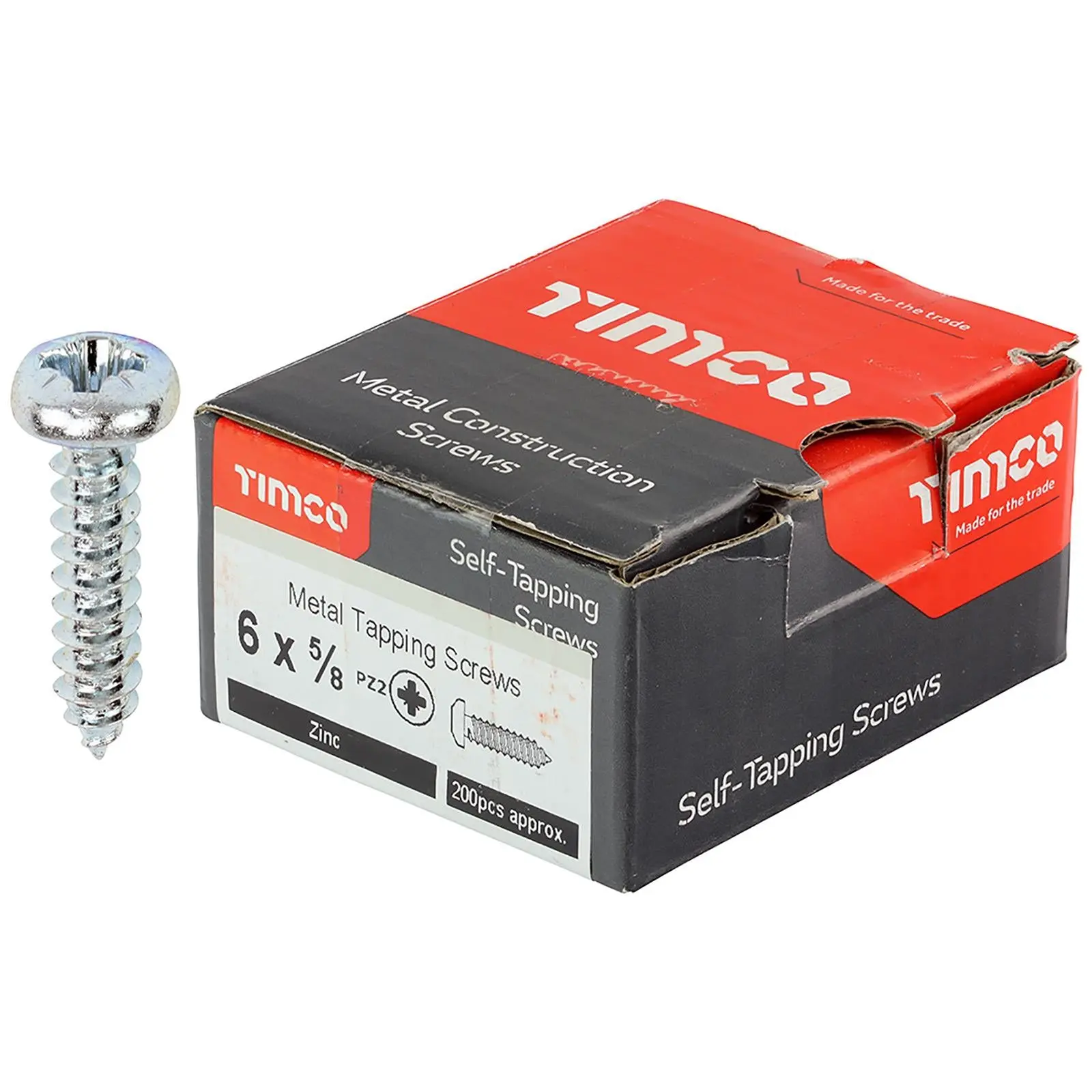 TIMCO Self Tapping Screws Pan Head Zinc Pozi - Choose Size - Image 24