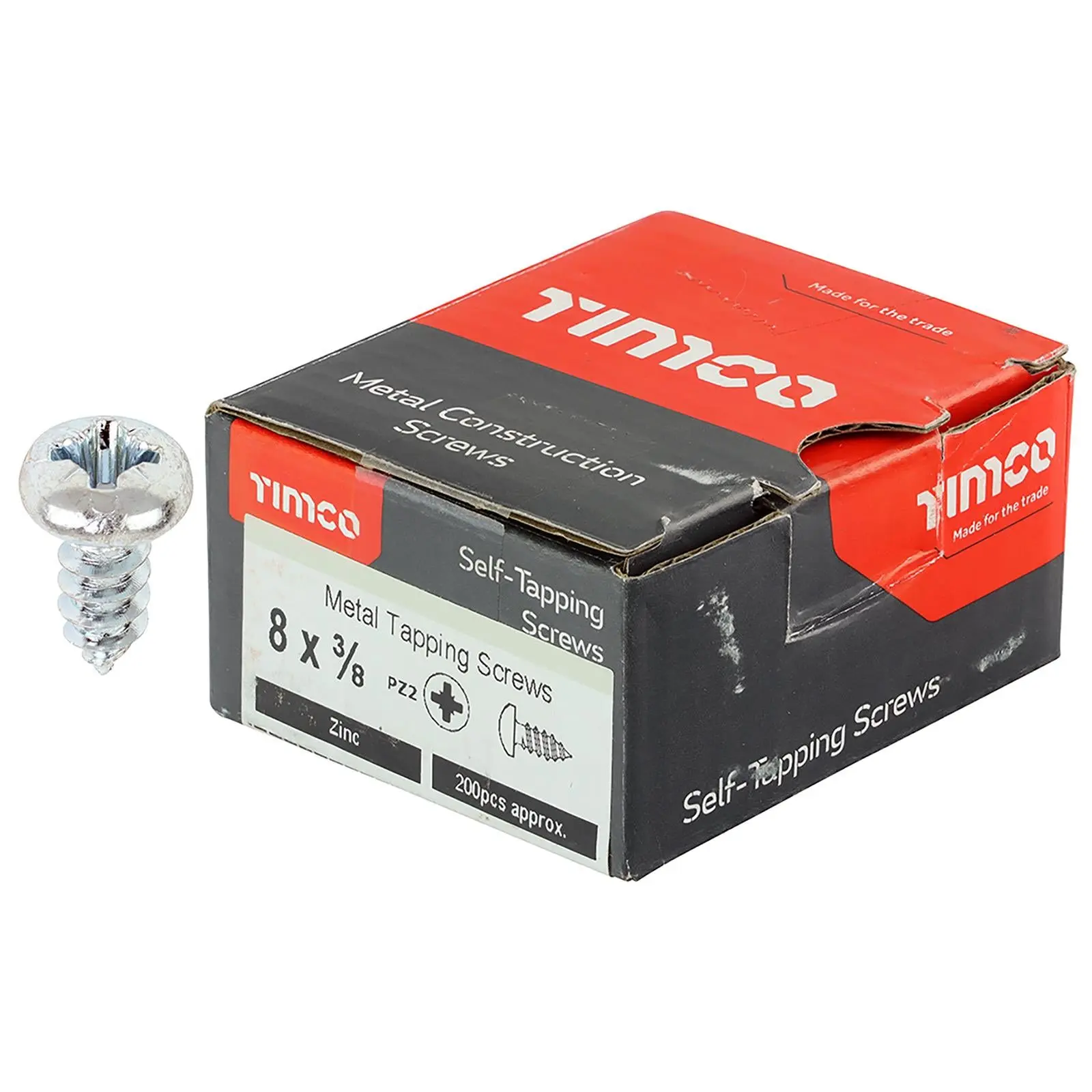 TIMCO Self Tapping Screws Pan Head Zinc Pozi - Choose Size - Image 26