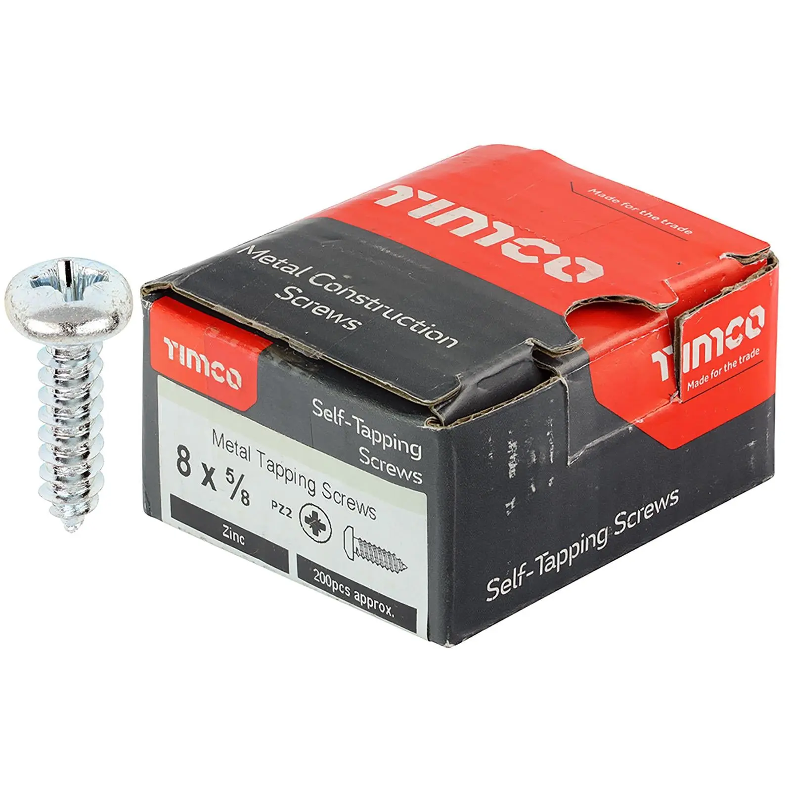 TIMCO Self Tapping Screws Pan Head Zinc Pozi - Choose Size - Image 6