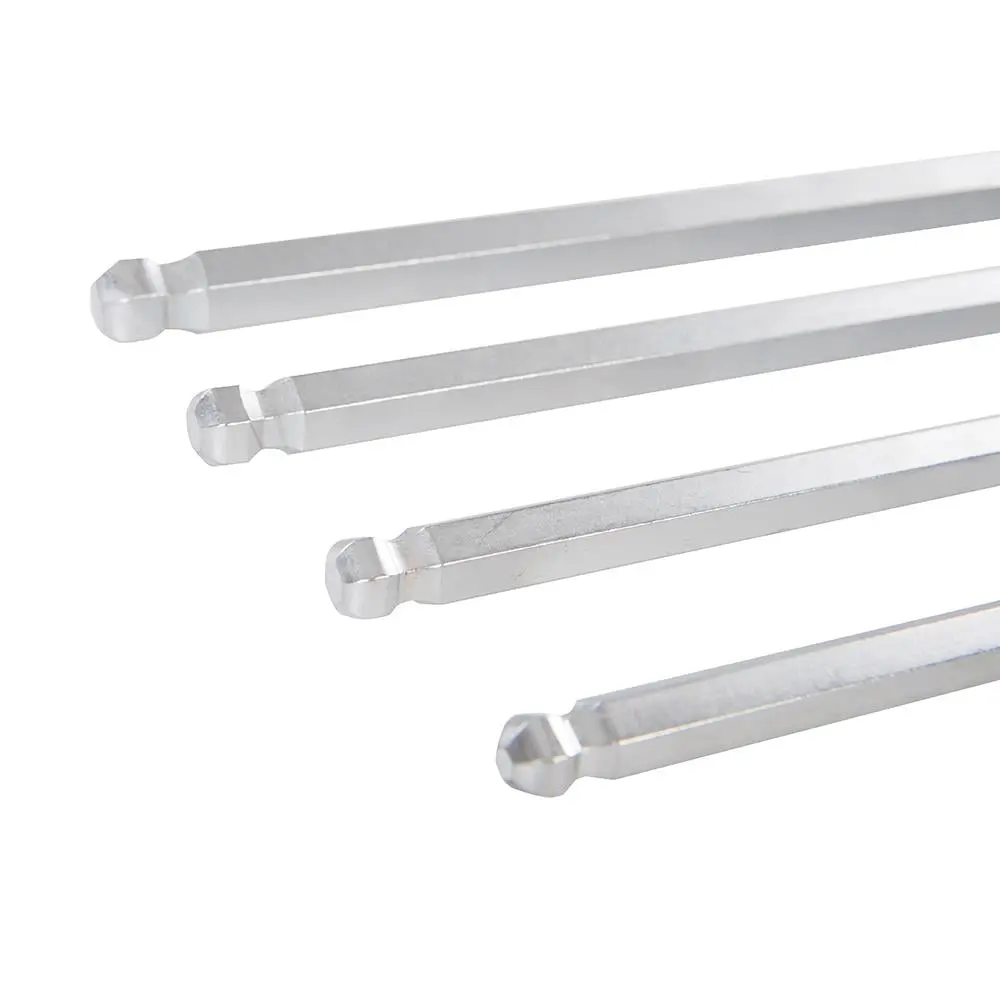 Silverline Extra Long Hex Key Set Ball End 10 Piece 3-17mm - Image 4