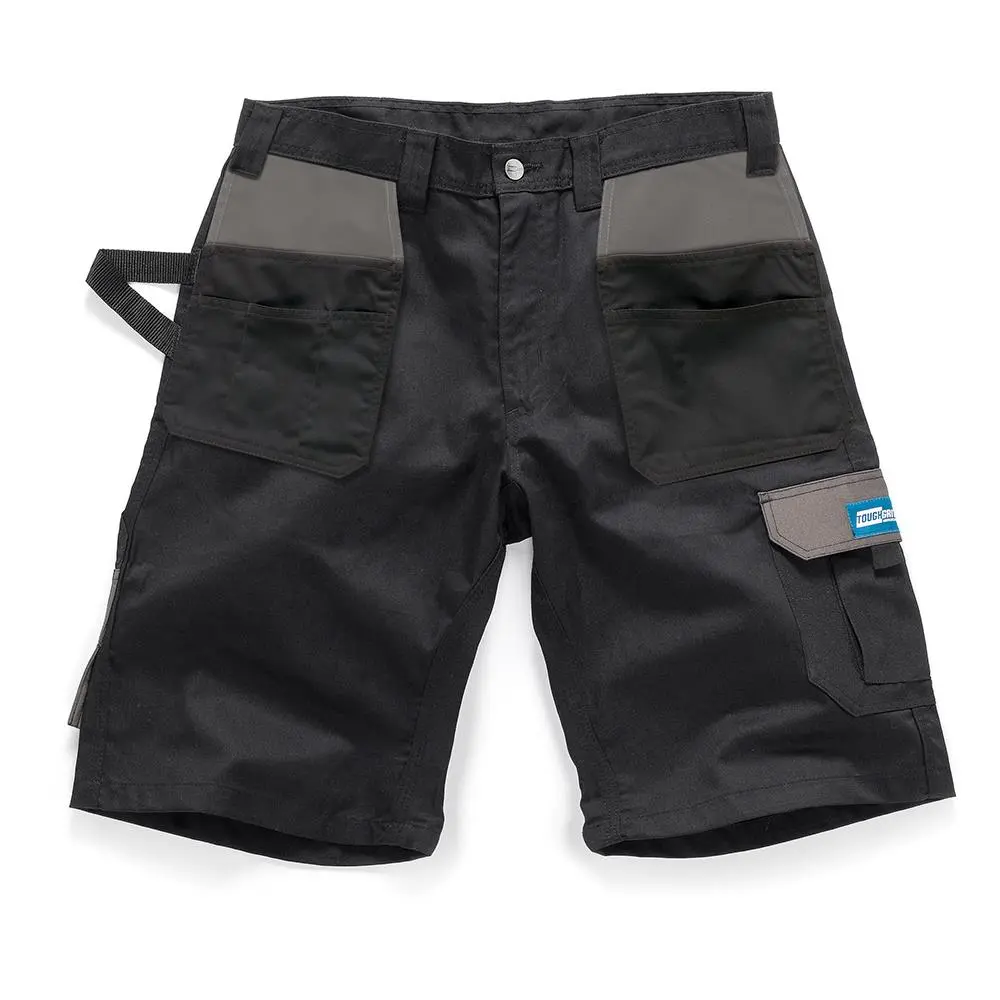 Tough Grit Holster Work Shorts Black 28" W 317163 - Image 2