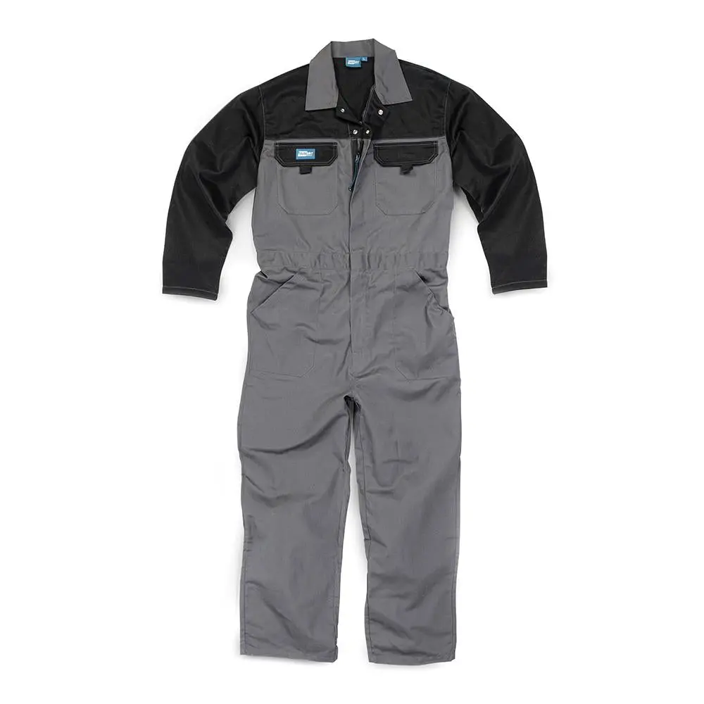 Tough Grit Zip-Front Coverall Charcoal S 951054