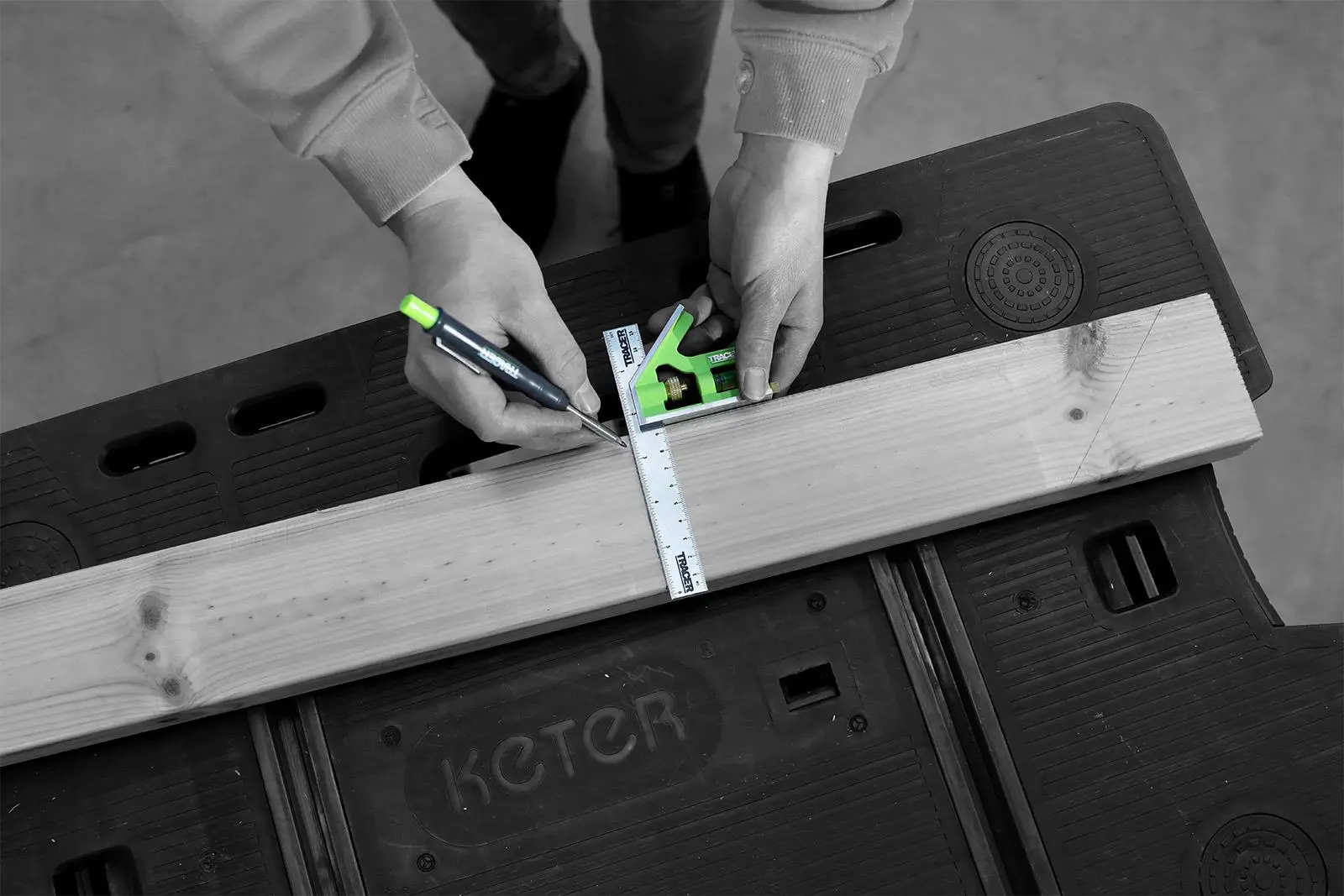 TRACER Combination Square 150mm 6 - Image 2