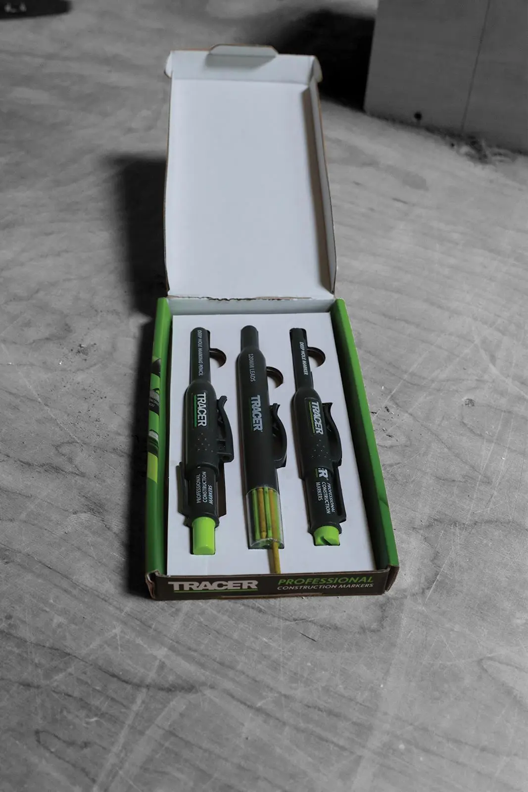 TRACER Complete Marking Kit Deep Hole Marker Pen Pencil and ALH1 Lead Set with Holsters - Image 5