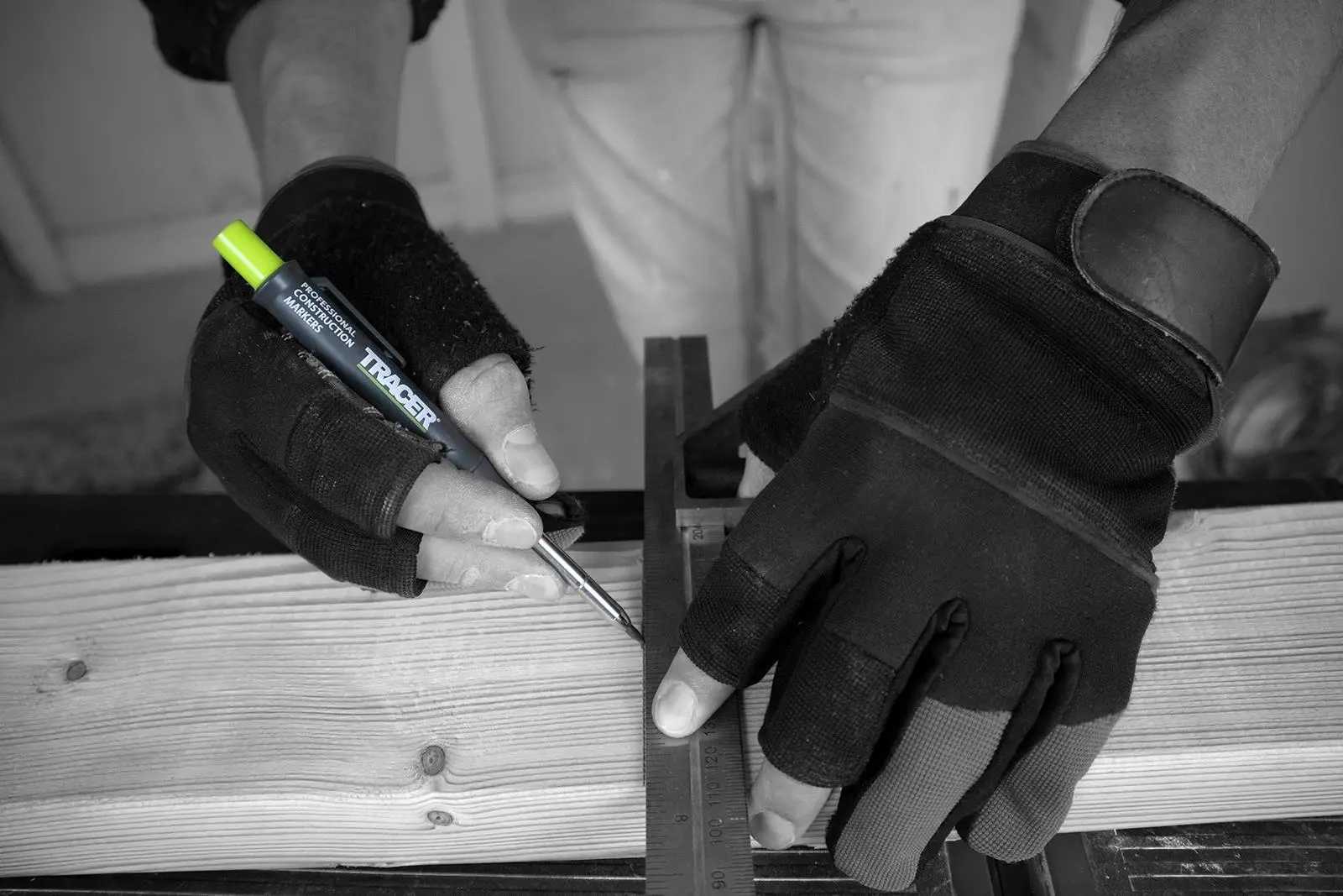 TRACER Deep Hole Pencil Marker and Site Holster 100mm Depth - Image 7