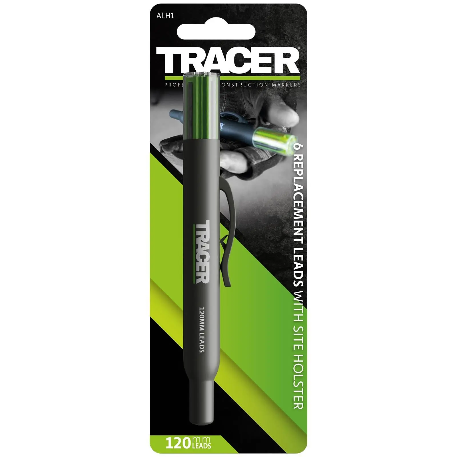 TRACER Lead Holster 6 Replacement 120mm Leads in TRACER Holster (4x 2B & 2x Yellow) - Image 3