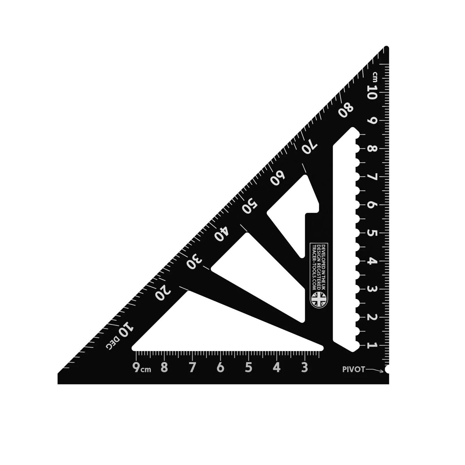 TRACER Metric Speed Square 110mm - Image 4