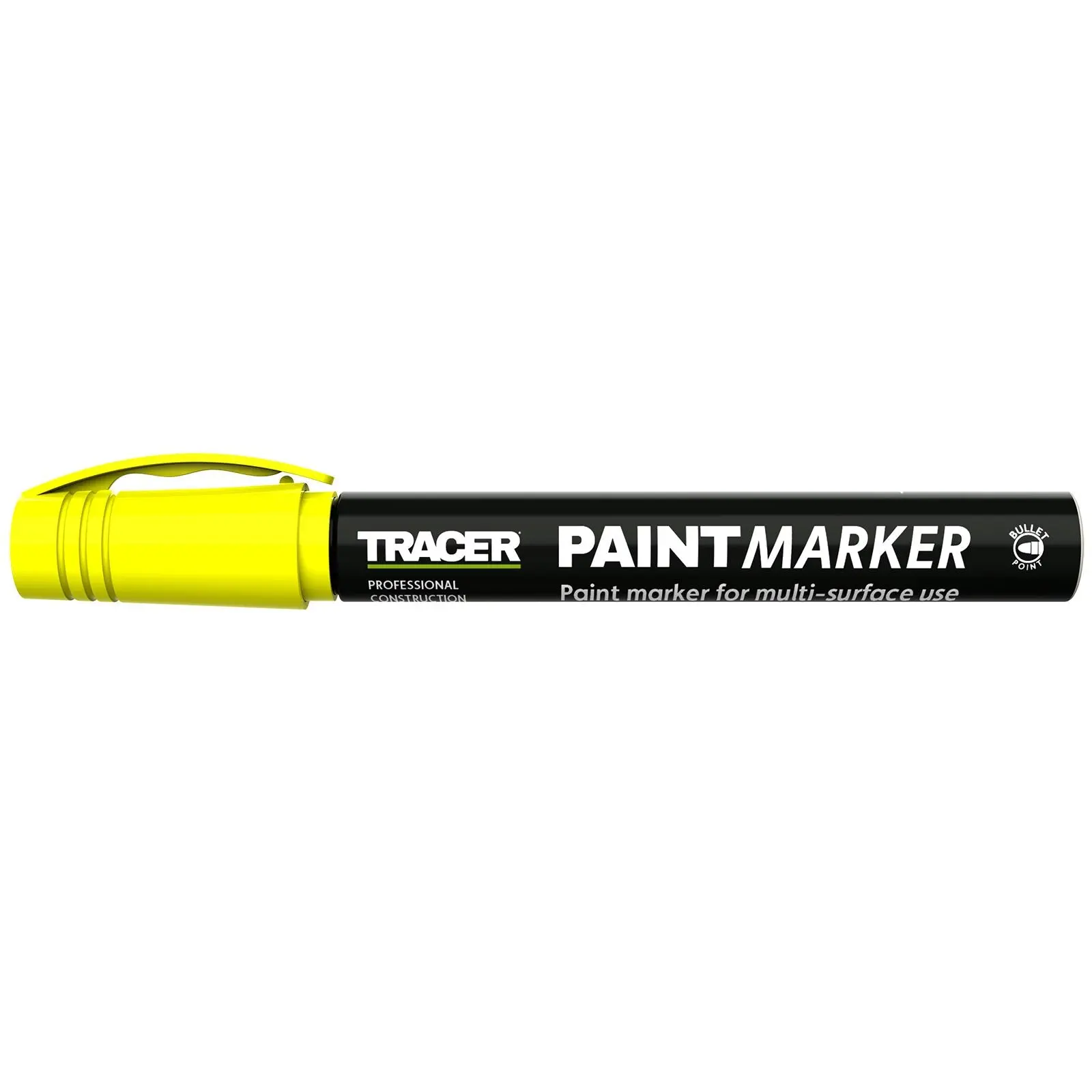 TRACER Paint Marker Yellow 1-3mm Bullet Point - Image 3