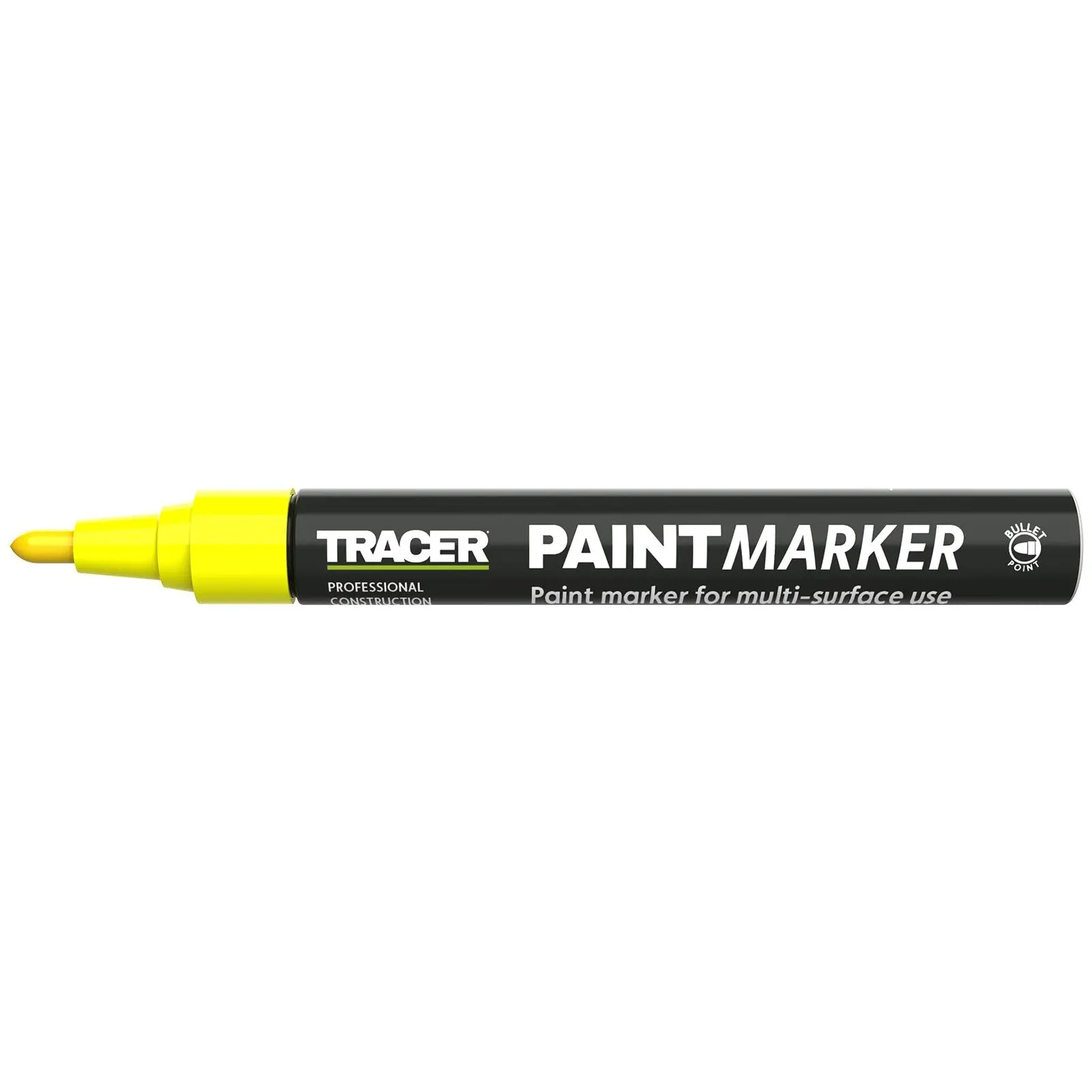 TRACER Paint Marker Yellow 1-3mm Bullet Point - Image 4