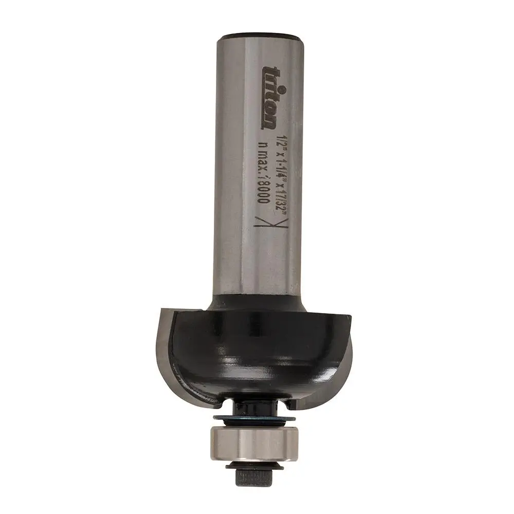 Triton 1/2" Cove Cutter Router Bit 1 1/4" x 17/32" x 1/2" x 3/8 - Image 2