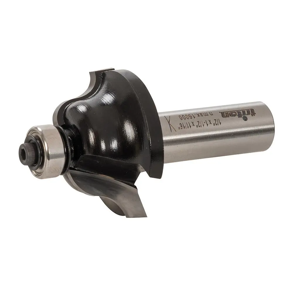 Triton 1/2" Roman Ogee Cutter Router Bit 1/4" x 1 1/2" x 11/16" x 1/2