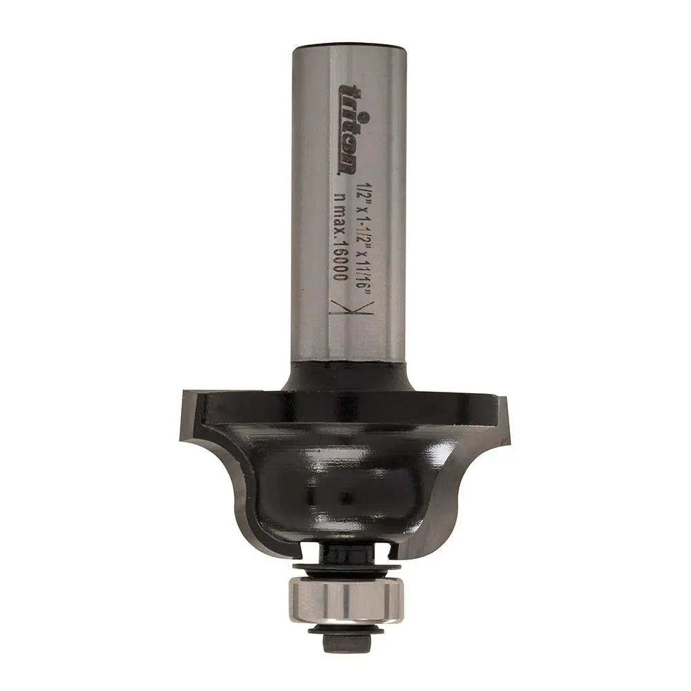 Triton 1/2" Roman Ogee Cutter Router Bit 1/4" x 1 1/2" x 11/16" x 1/2 - Image 2