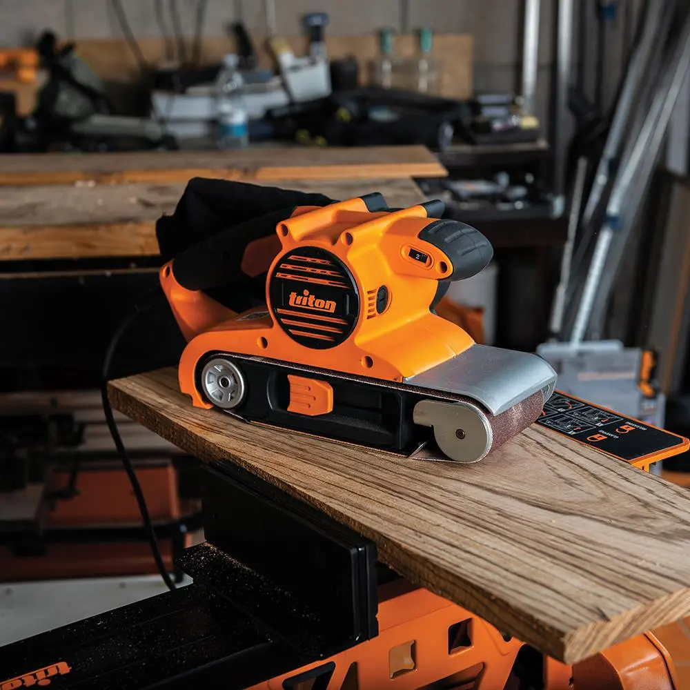 Triton 1200W Belt Sander 100mm T41200BS 490239 - Image 4