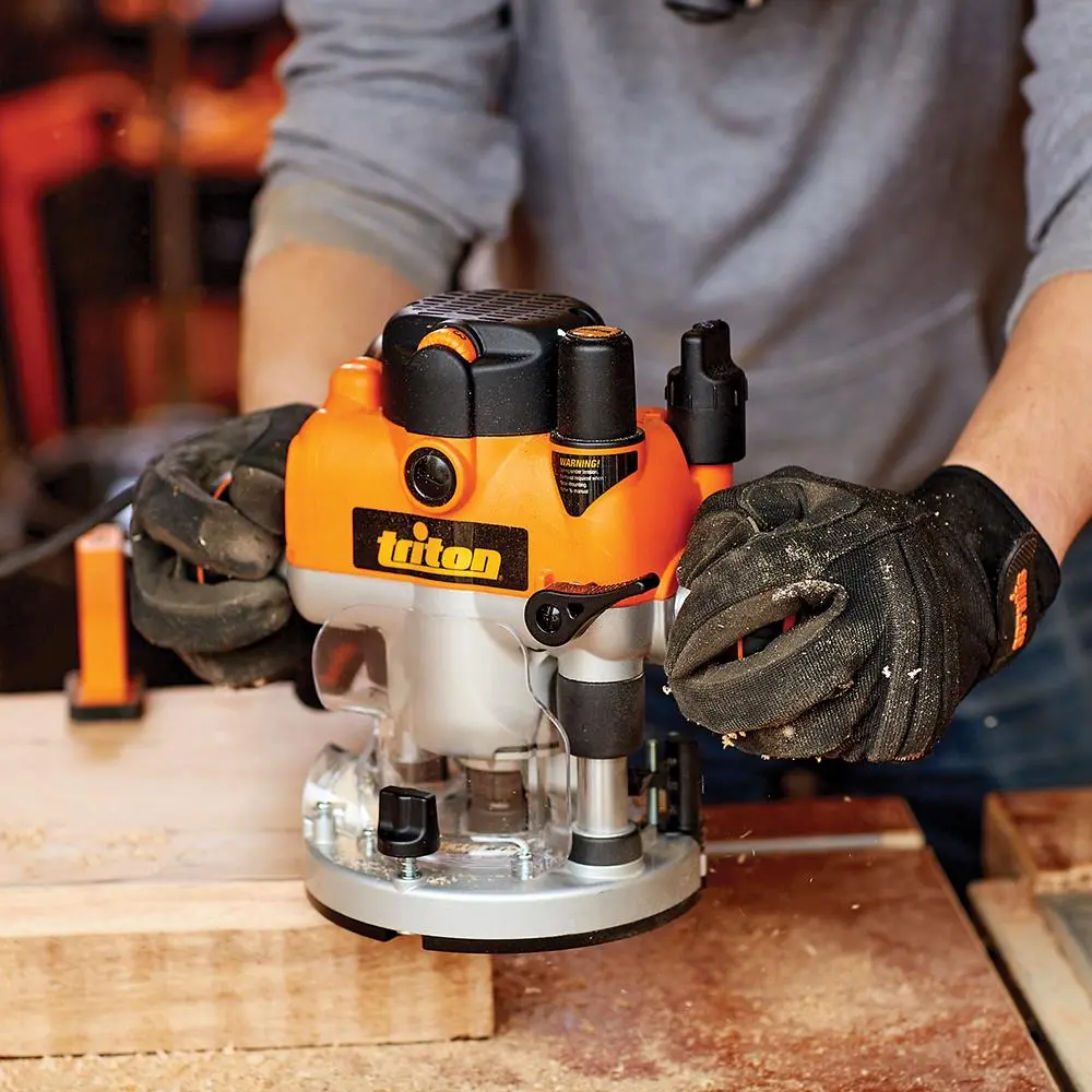 Triton 1400W Dual Mode Precision Plunge Router MOF001 330085 - Image 8
