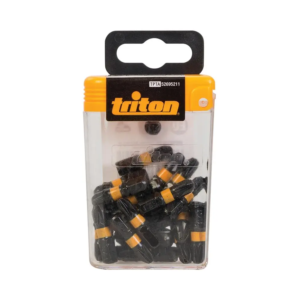 Triton 25 Piece Impact Bit Sets 25mm Pozi, Phillips, Slotted, Torx Or Square - Image 20