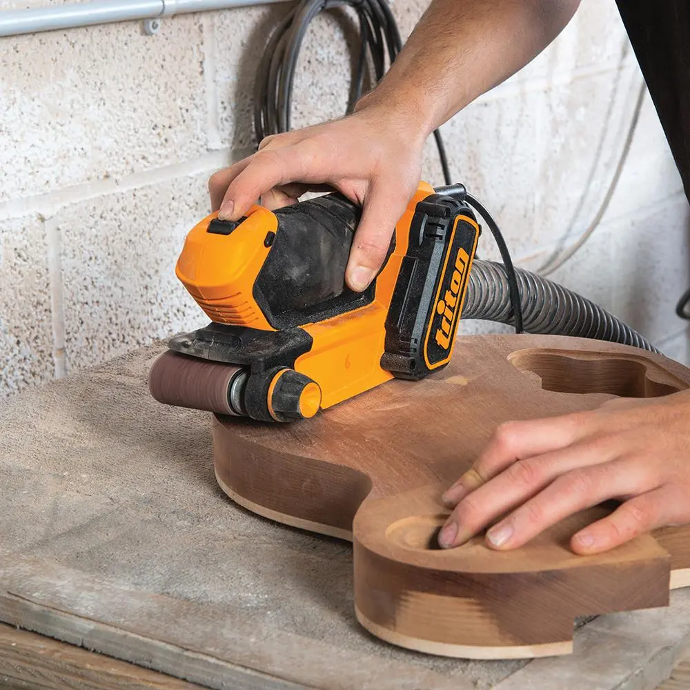 Triton 450W Palm Belt Sander 64mm TCMBS 475114 - Image 11