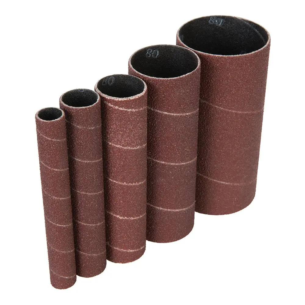 Triton Aluminium Oxide Sanding Sleeves 5pce TSPSS80G5PK 80G 571768
