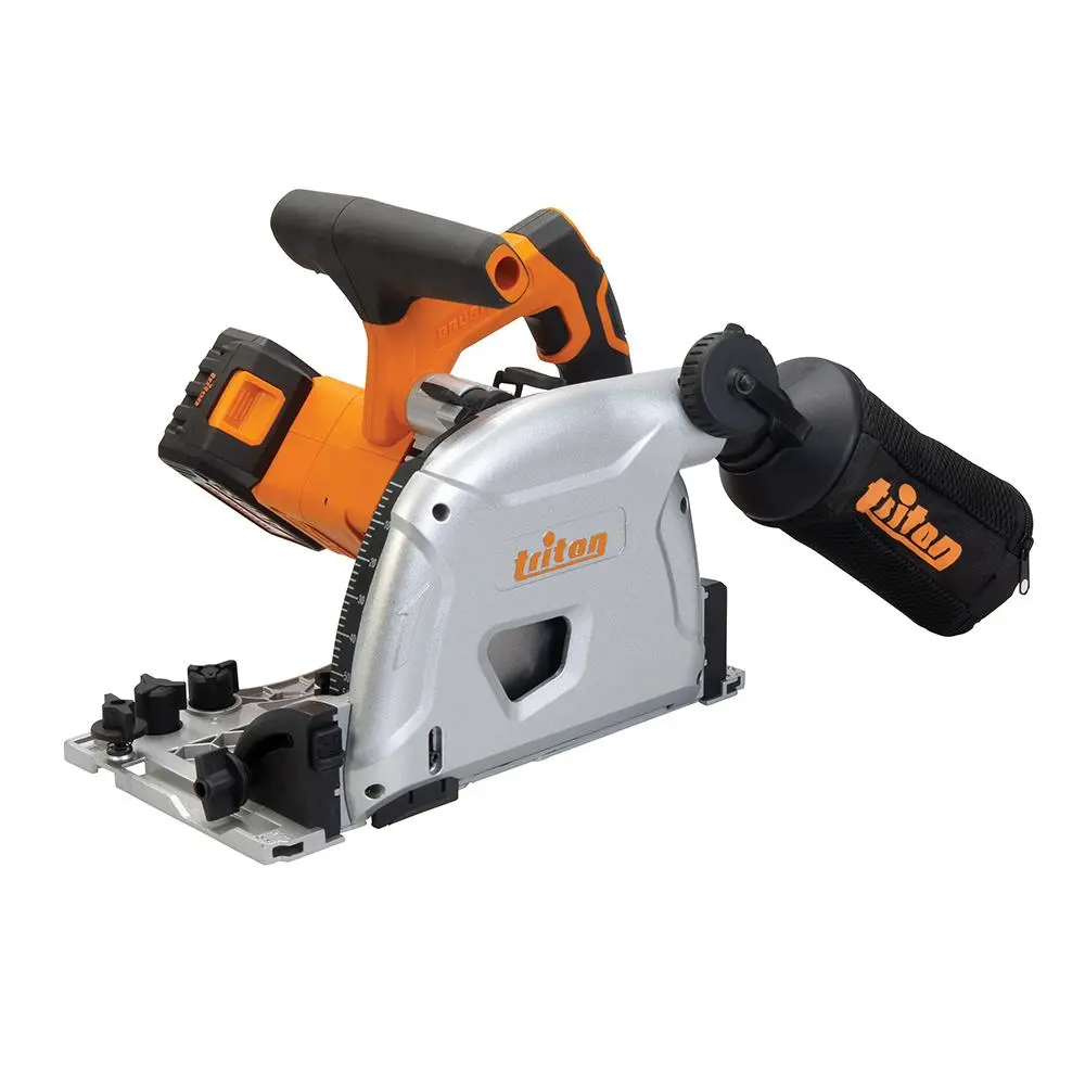 Triton T20 Brushless Plunge Track Saw Kit 20V T20TS165BLKIT 985836 - Image 11