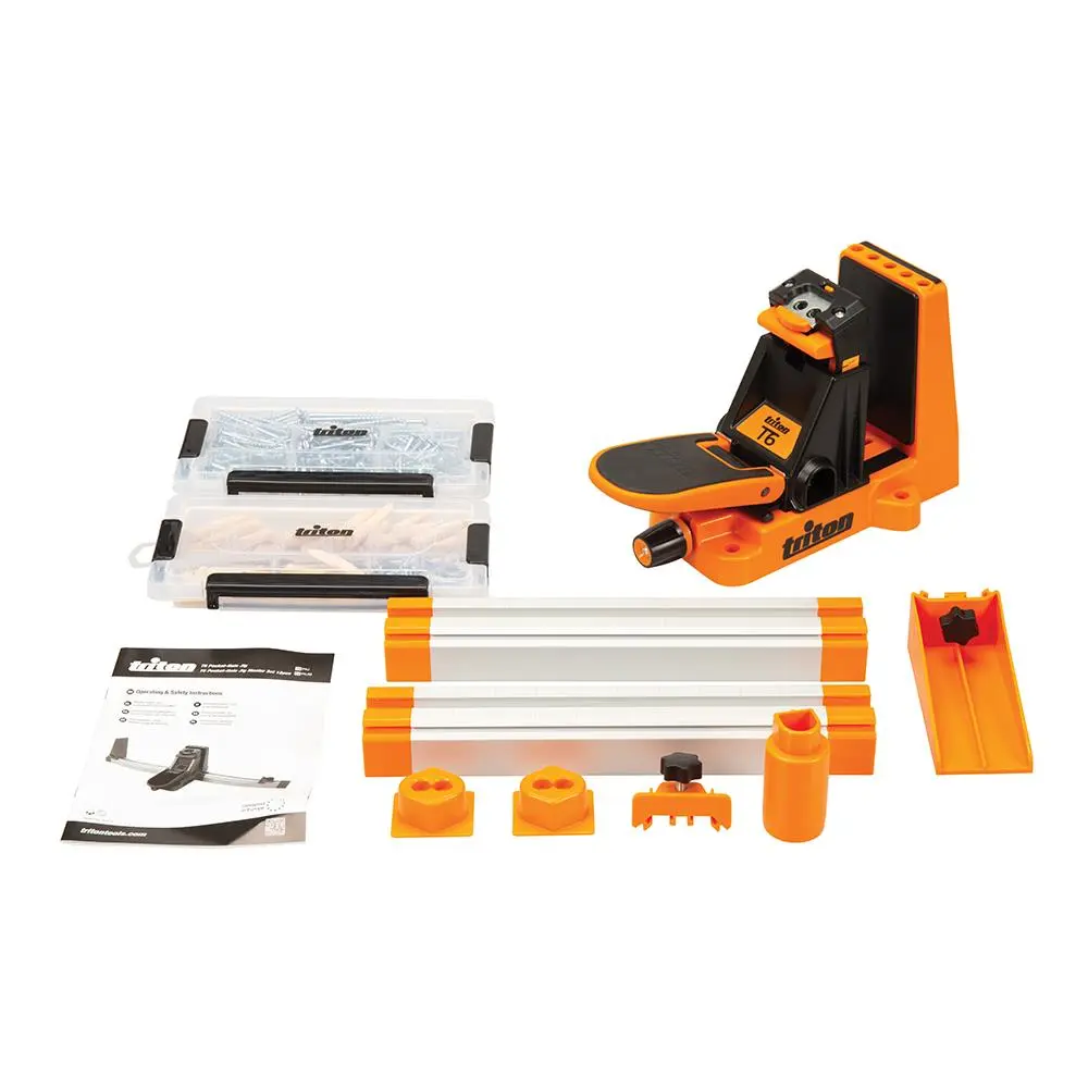 Triton T6 Pocket-Hole Jig Master Set 12pce T6PHJM 785243 - Image 8
