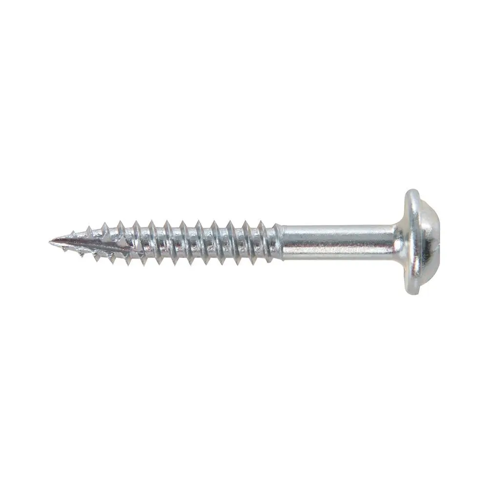 Triton Zinc Pocket-Hole Screws Washer Head Fine P/HF 7 x 1-1/4" 500pk 693383 - Image 3
