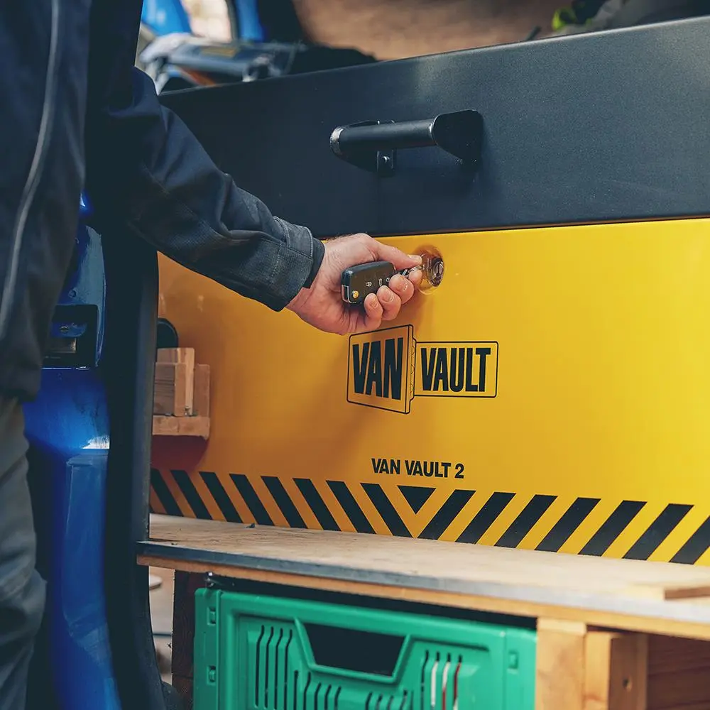 Van Vault 2 Secure Tool Storage Box 48kg 930 x 530 500mm S10810 - Image 7