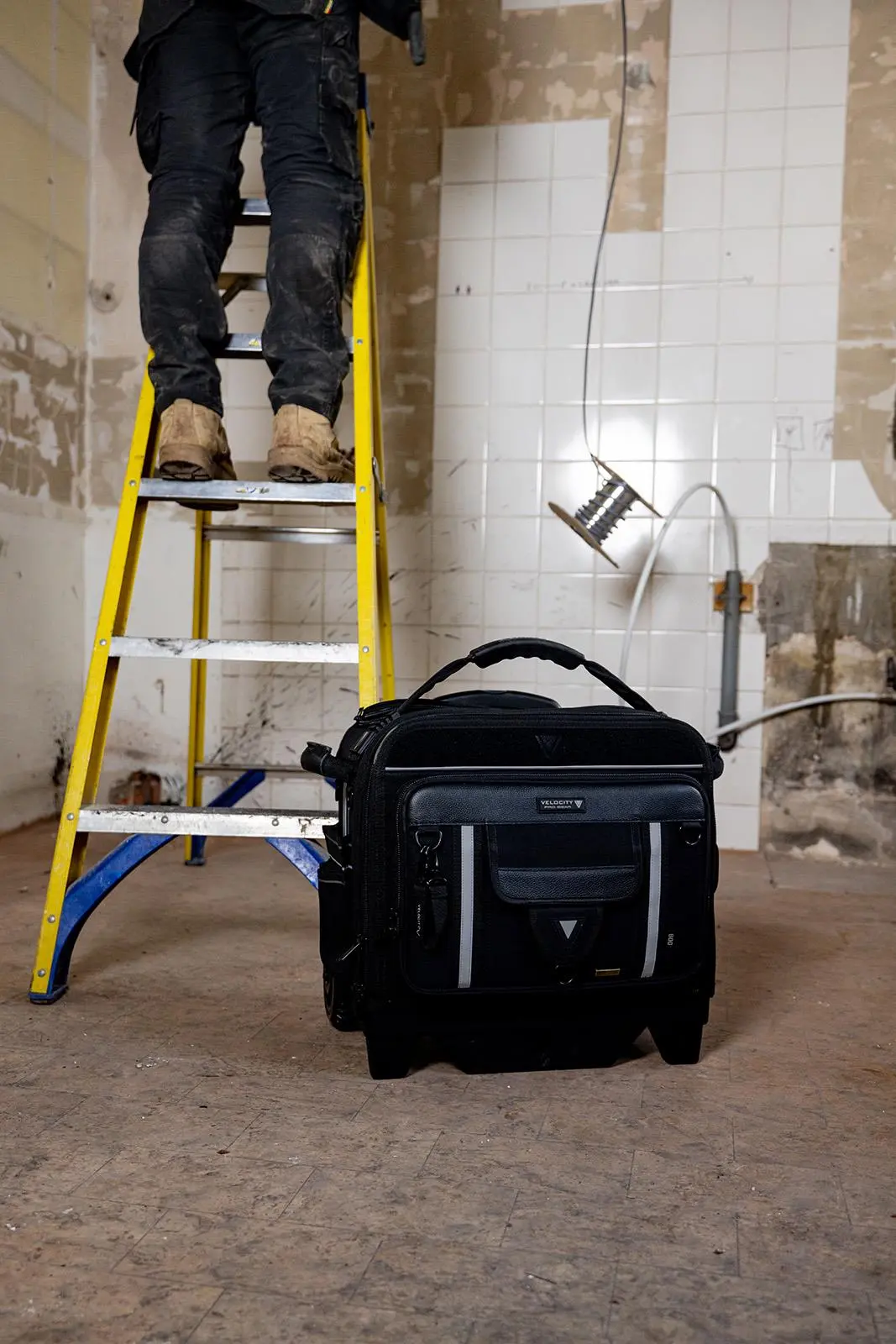 Velocity Rogue 600 Wheeler Shadow Black The World's First Trackable Tool Bag WB-600-B-C - Image 9