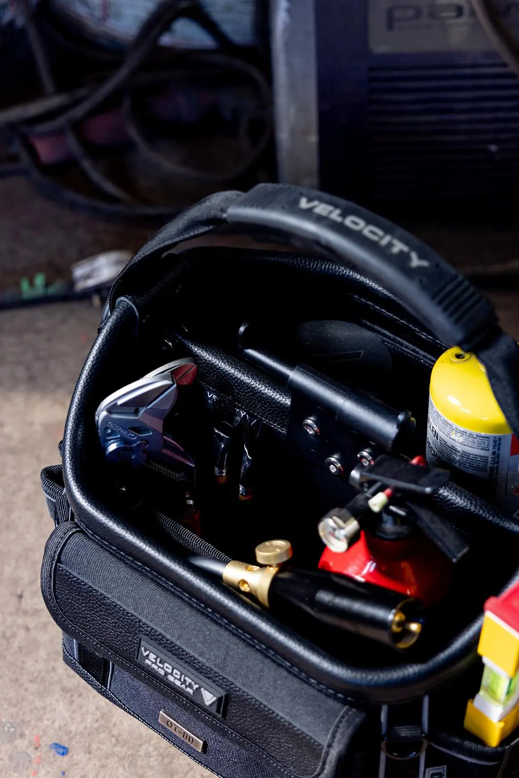 Velocity Rogue 80XS PB XS Soldering Bag Open Tote - Shadow Black OT-80XS-B - Image 7