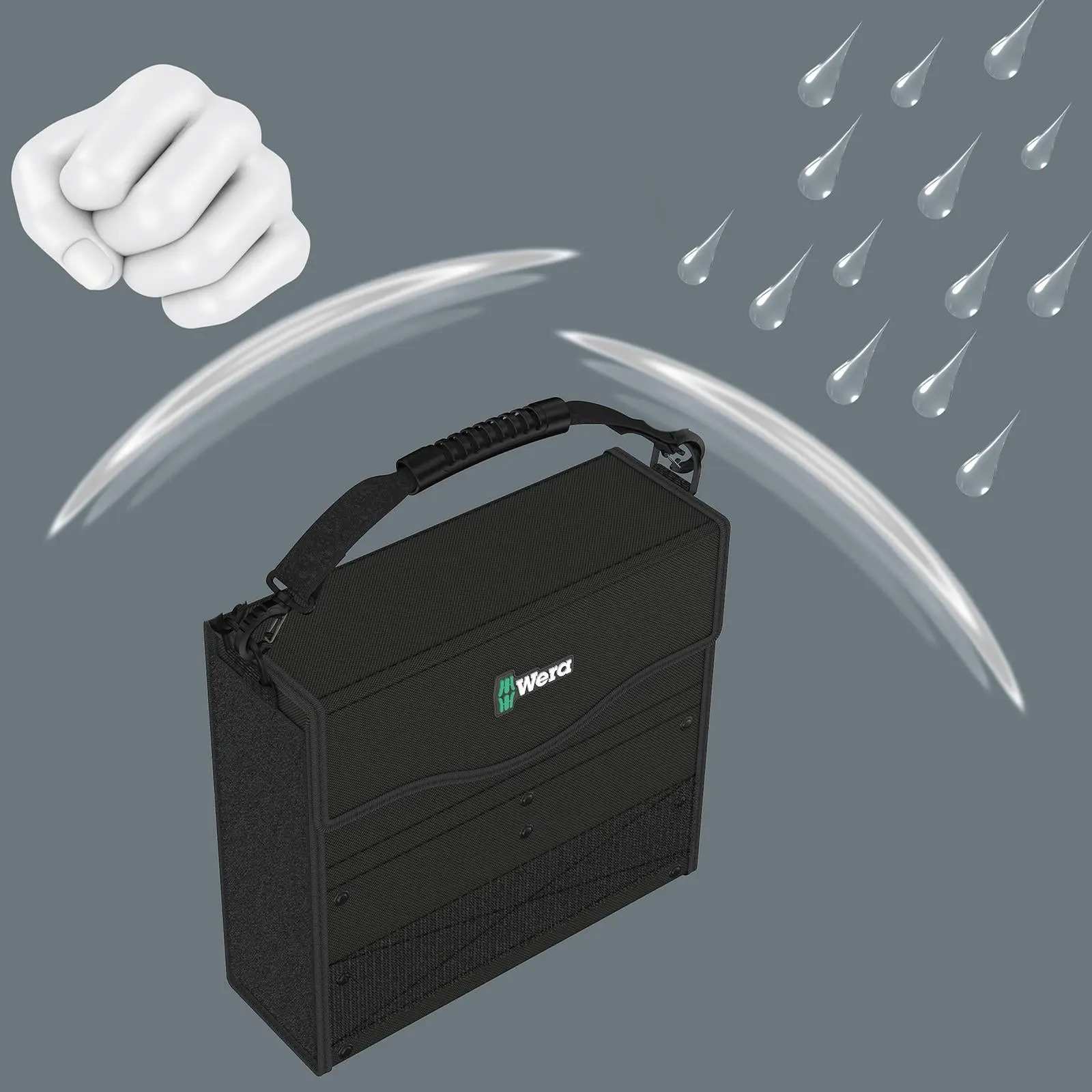 Wera 2go 2 XL Tool Container 2 Piece Tool Storage Bag - Image 4