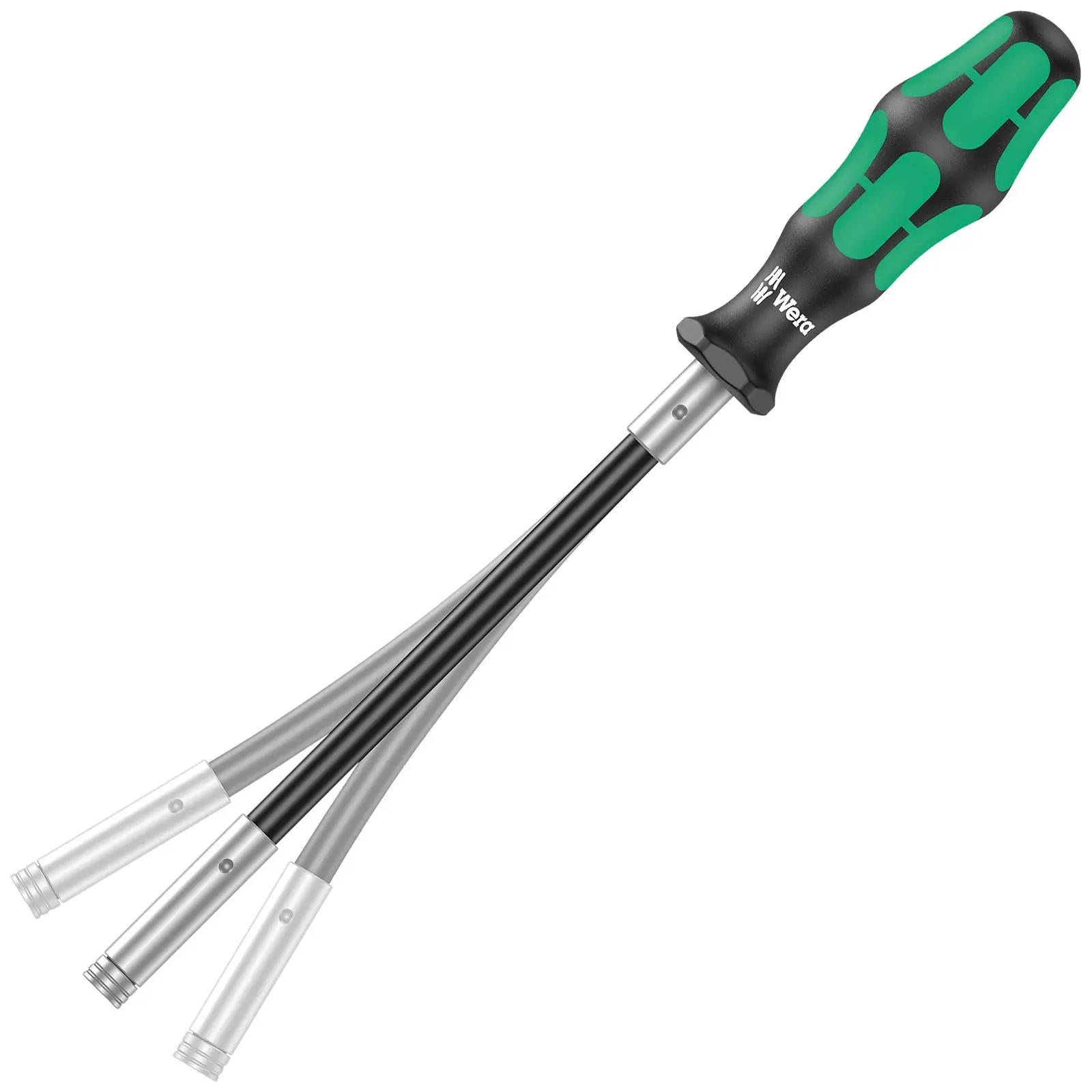 Wera 393 S Kraftform Kompakt Screwdriver Bit Holder Extra Slim with Flexible Shaft - Image 2