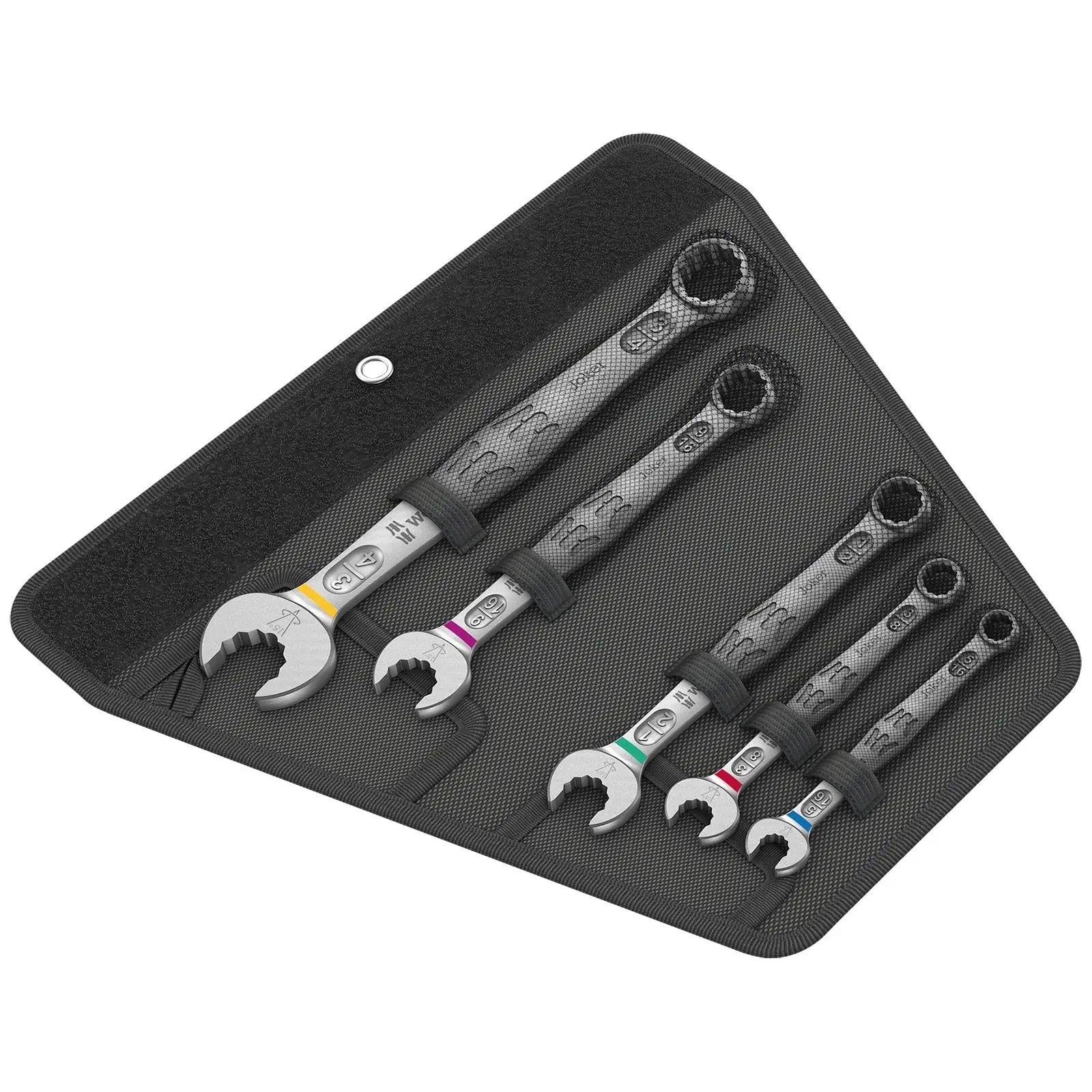 Wera 6003 Joker 5 Imperial Set 1 Combination Spanner Wrench 5 Piece 5/16"-3/4" in Case - Image 2