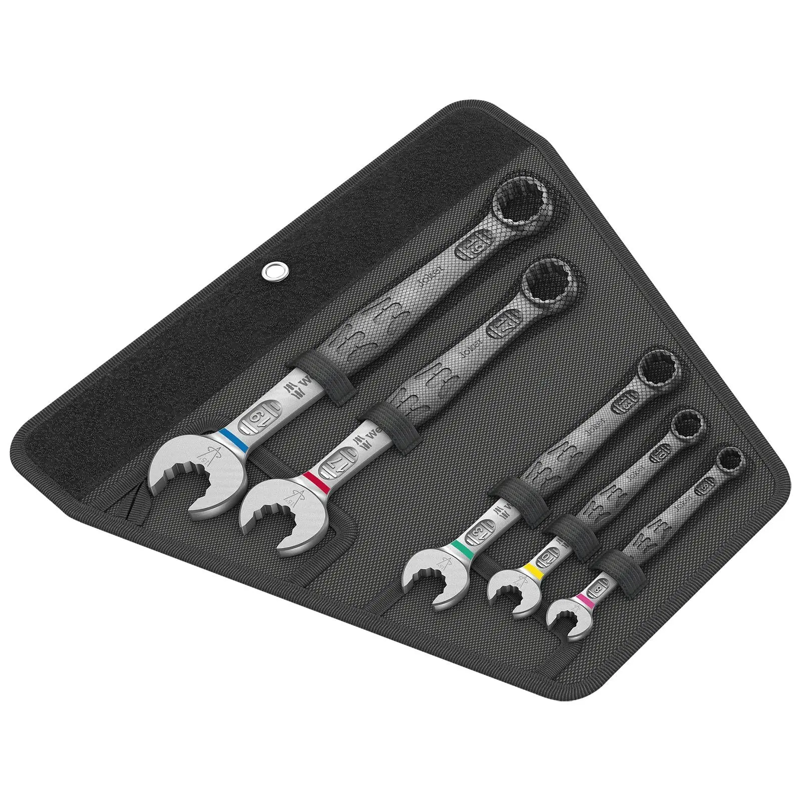 Wera 6003 Joker 5 Set 1 Combination Spanner Wrench 5 Piece 8-19mm in Case - Image 2