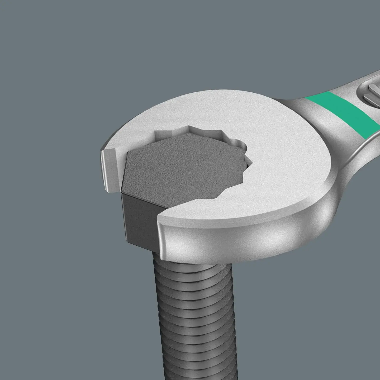 Wera 6003 Joker 5 Set 1 Combination Spanner Wrench 5 Piece 8-19mm in Case - Image 3