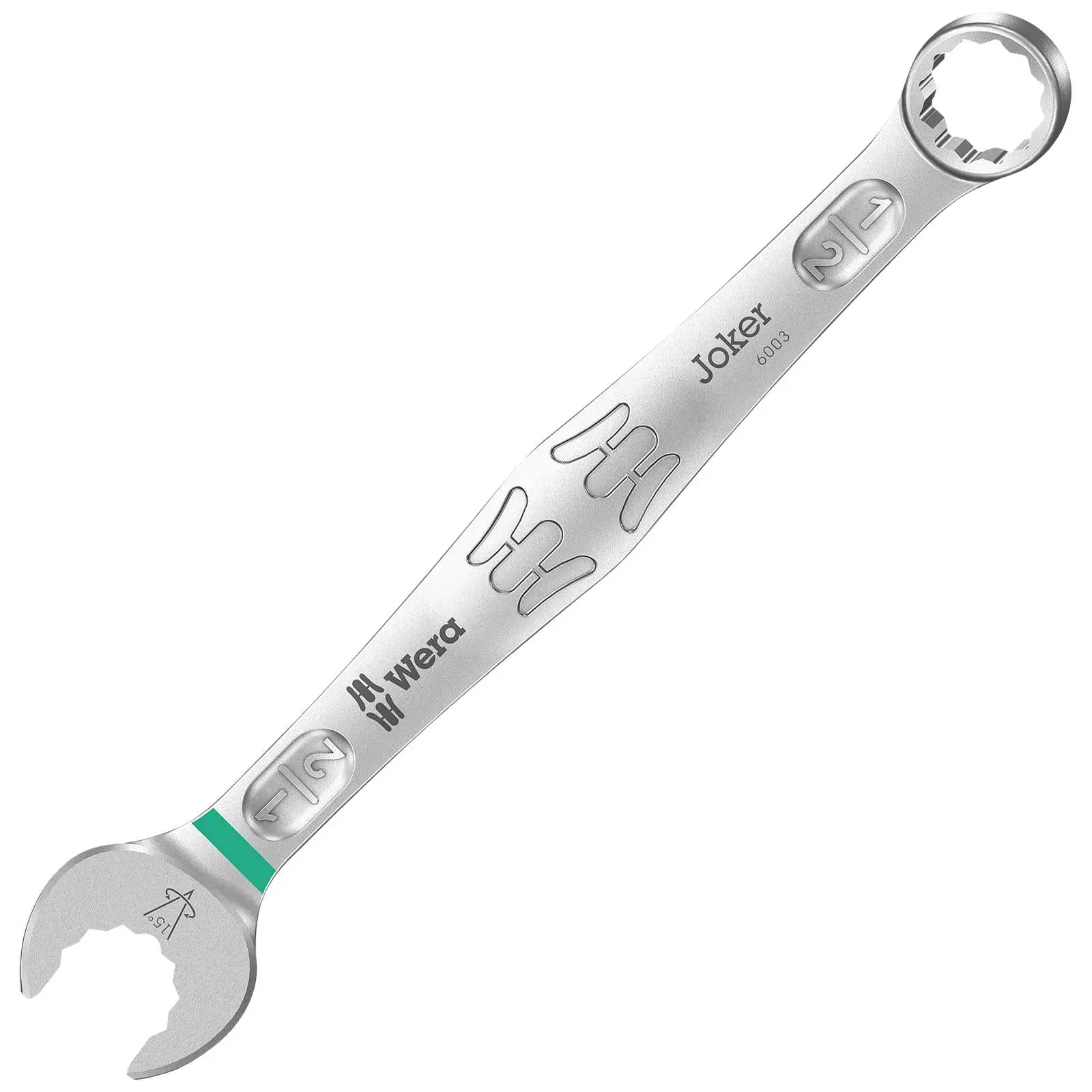 Wera 6003 Joker Combination Spanner Wrench Open End Ring Imperial - Image 10