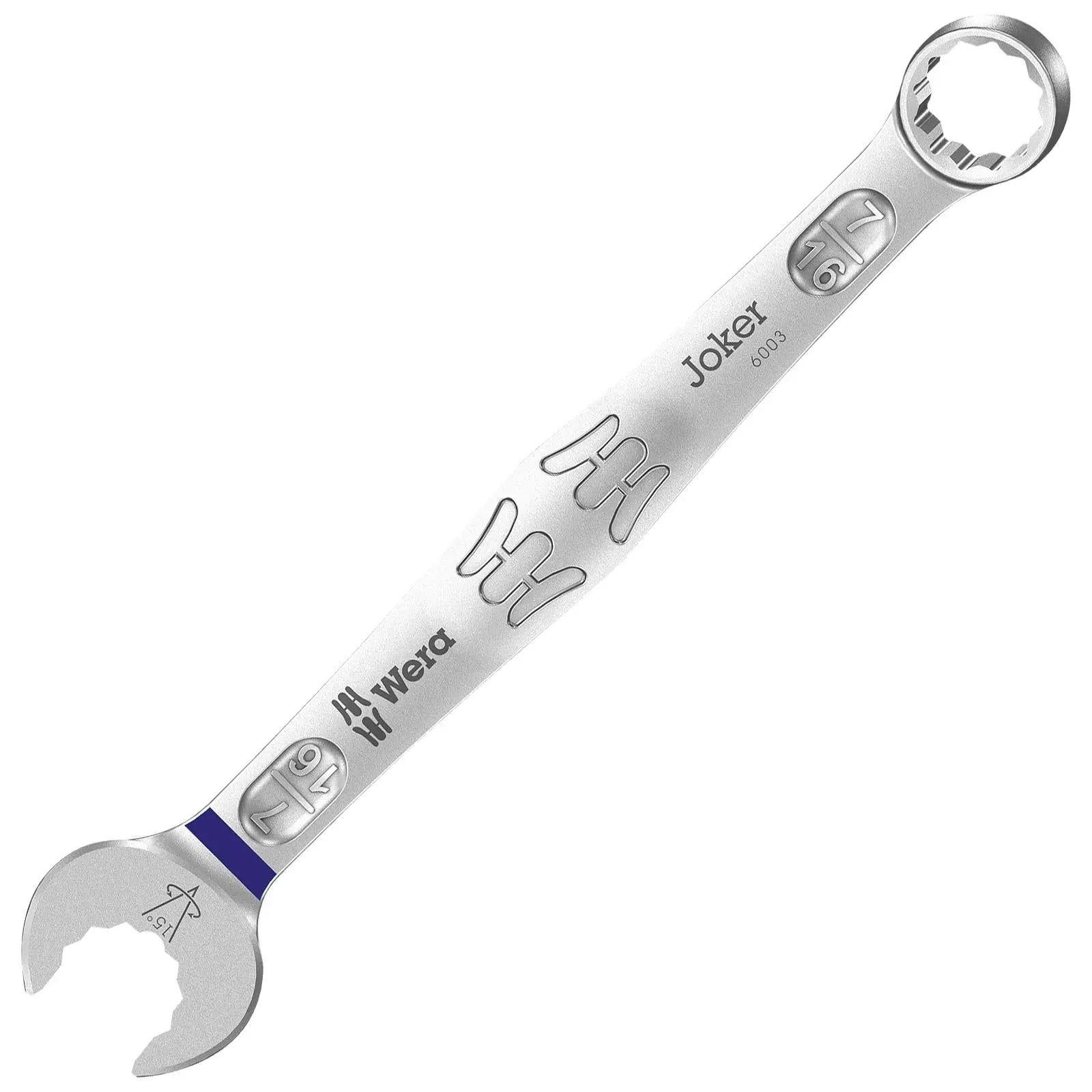Wera 6003 Joker Combination Spanner Wrench Open End Ring Imperial - Image 12