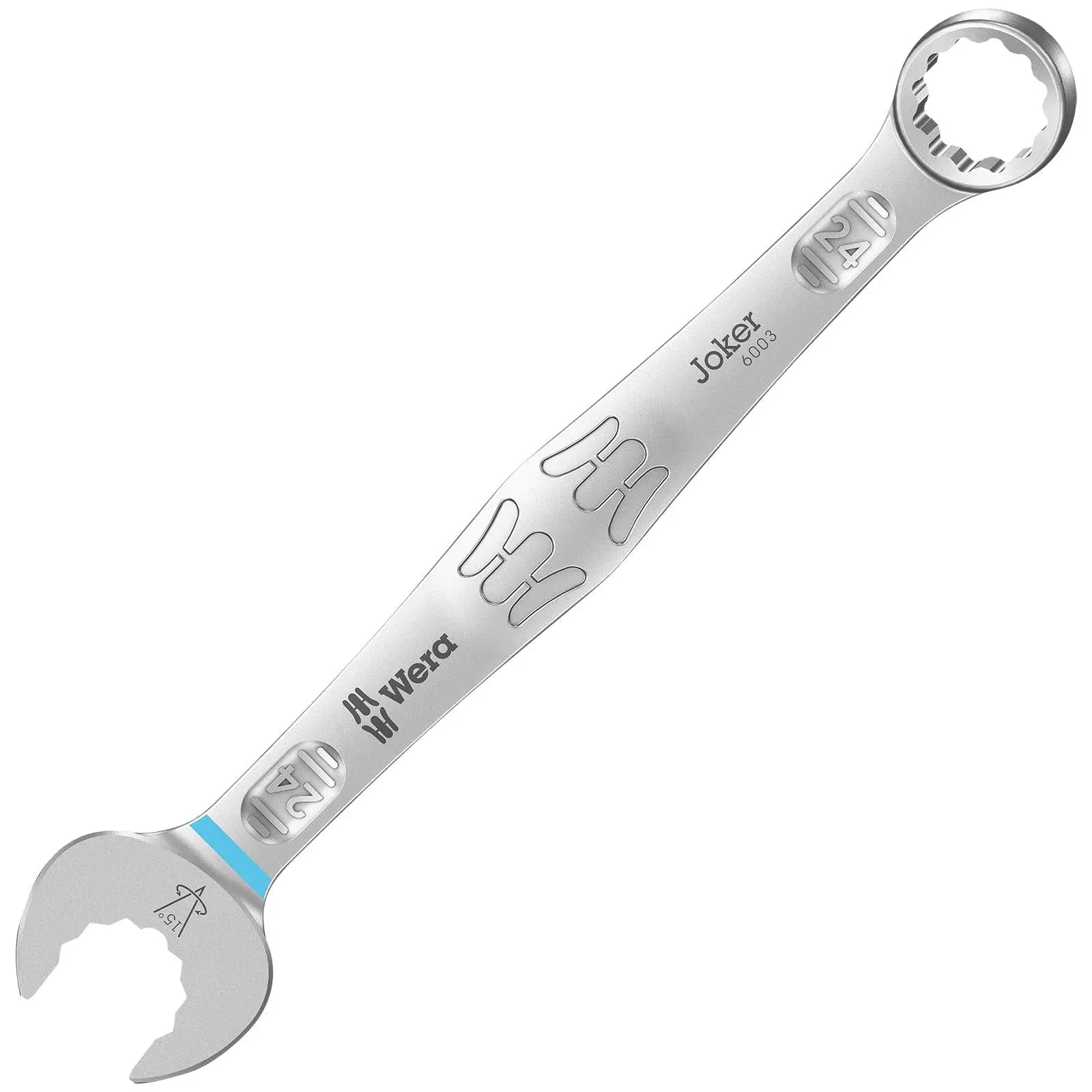 Wera 6003 Joker Combination Spanner Wrench Open End Ring Metric - Image 4