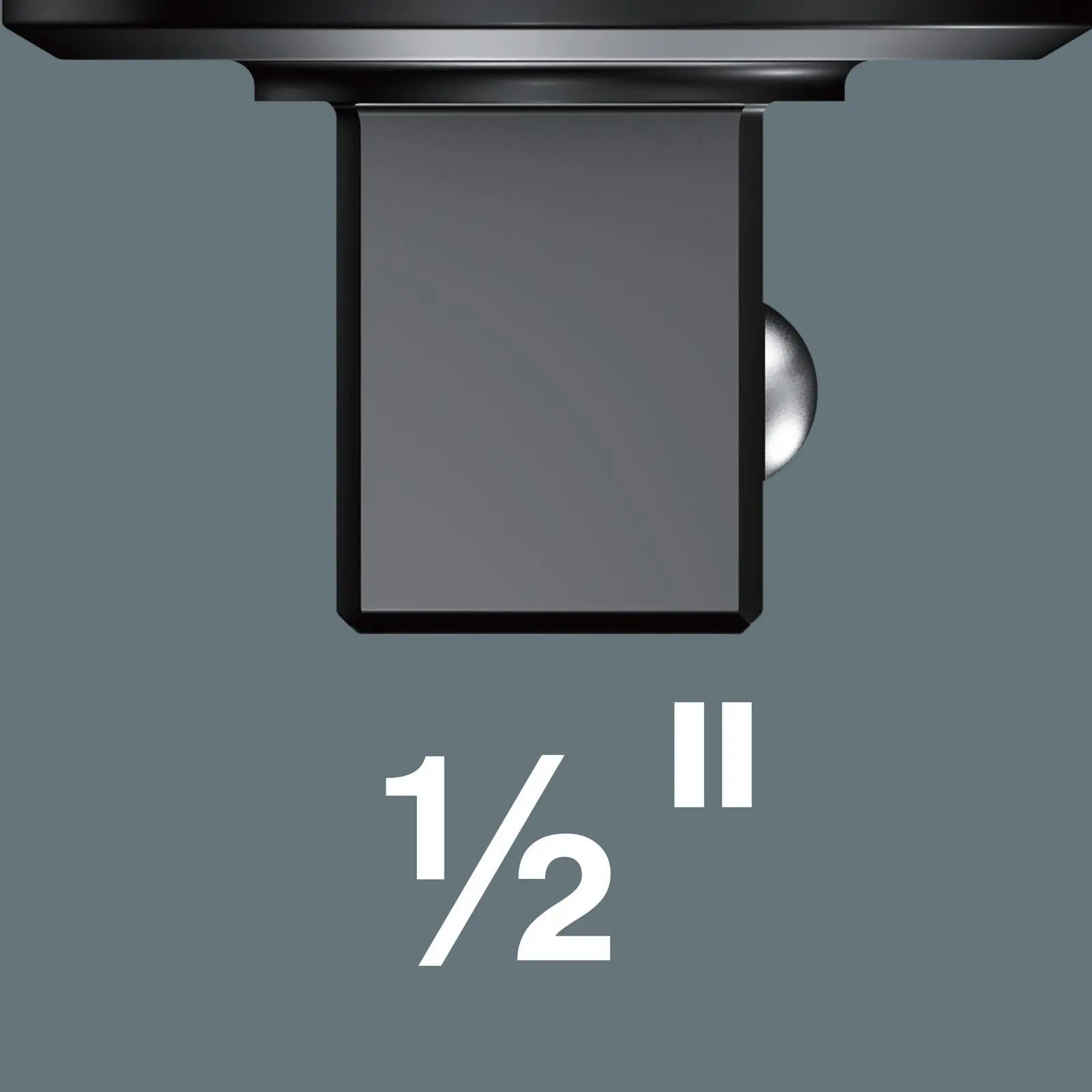 Wera 7783 C 1/2" Square Drive Insert for the Click-Torque X Series with 14x18mm Mounting - Image 3