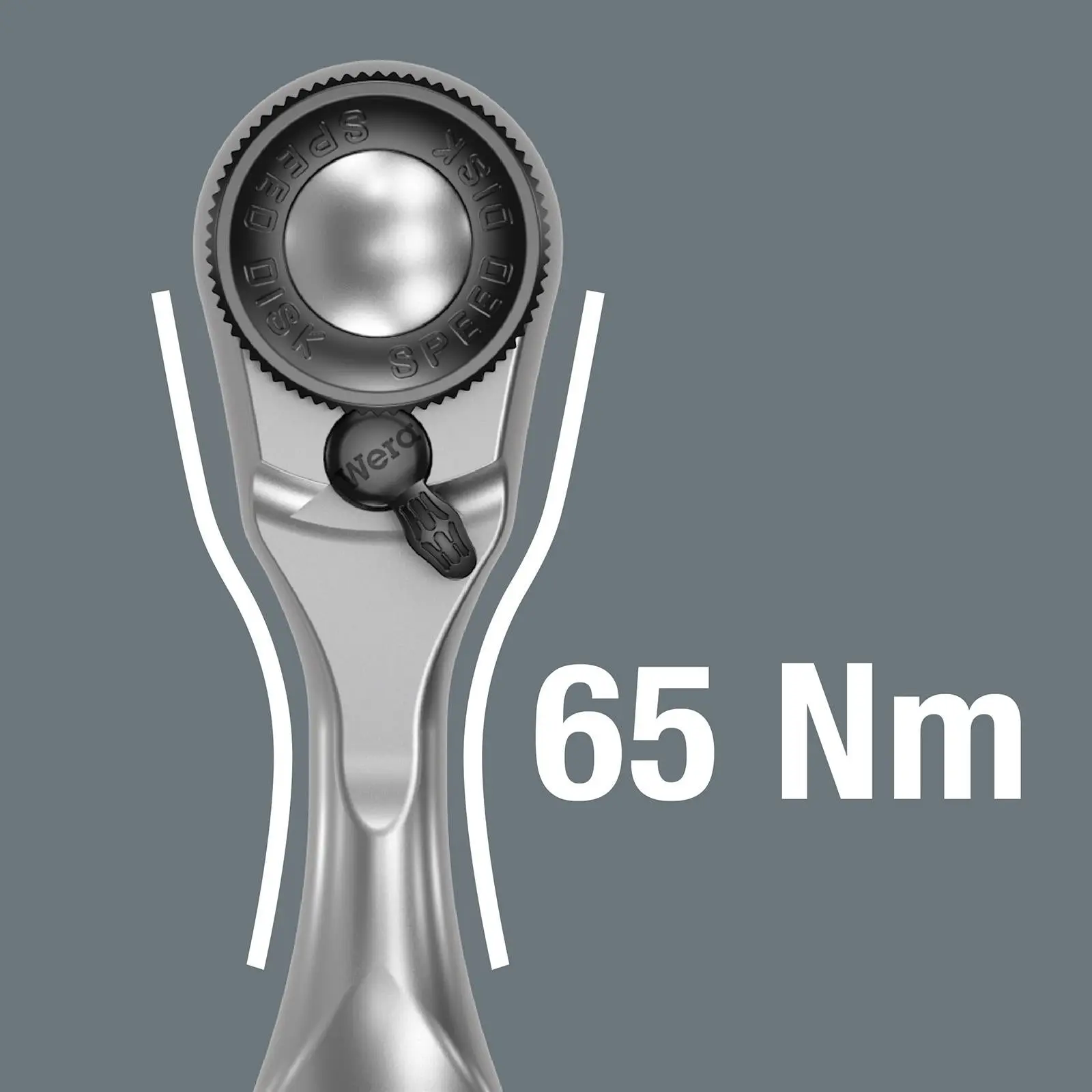 Wera 8008 A Zyklop Mini 3 Socket Ratchet Wrench Handle 1/4" Drive Fine Tooth - Image 4