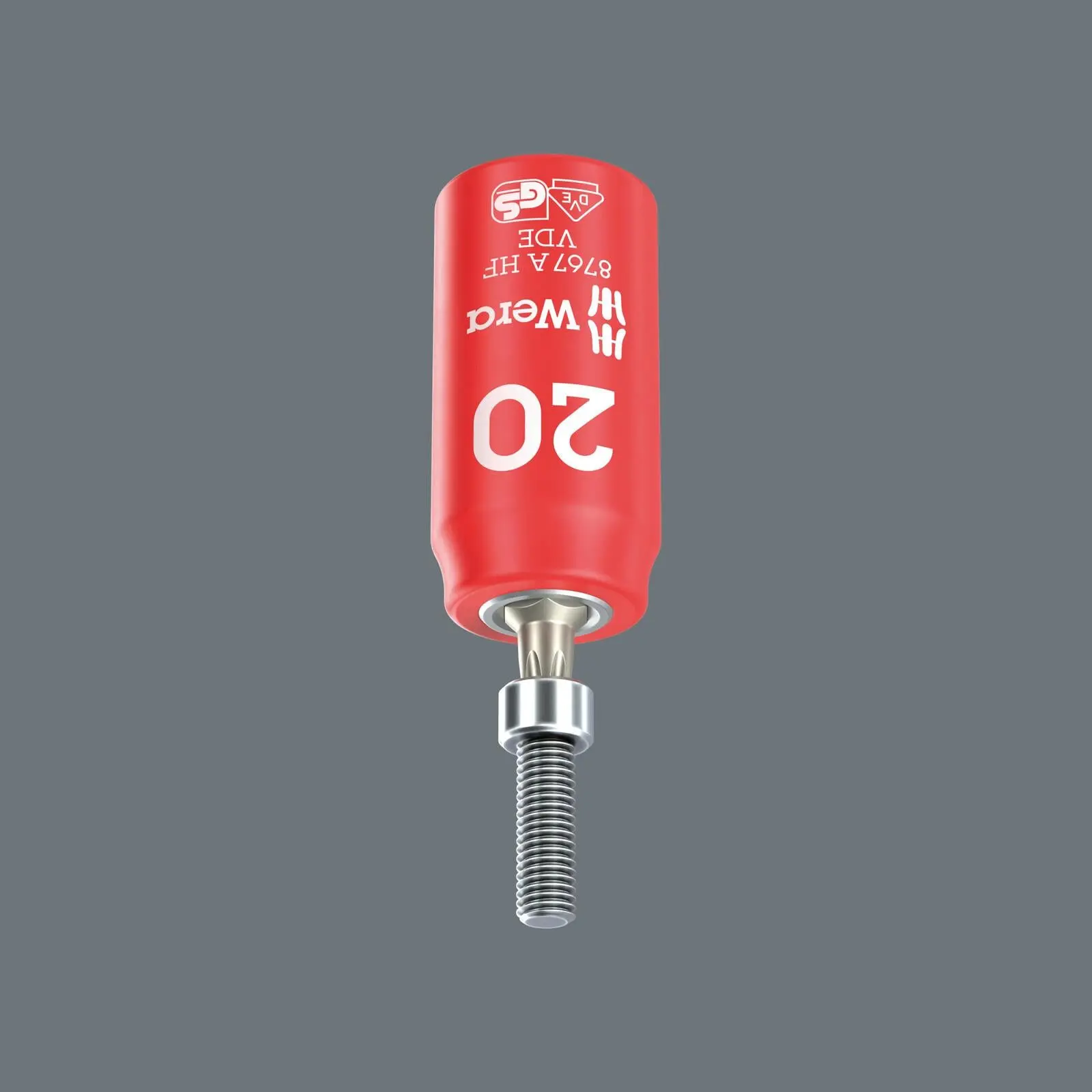 Wera 8100 SA VDE 1 Zyklop Ratchet Set Insulated Reversible 1/4" Drive Metric in Case 22 Pieces - Image 9