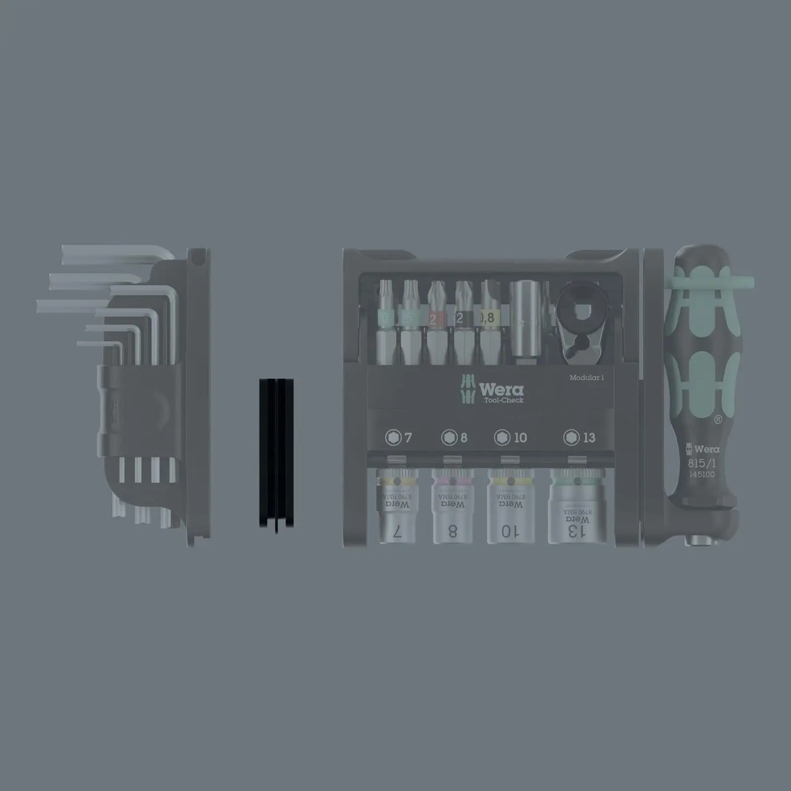 Wera 9549 Adapter for Tool Check Modular - Image 2