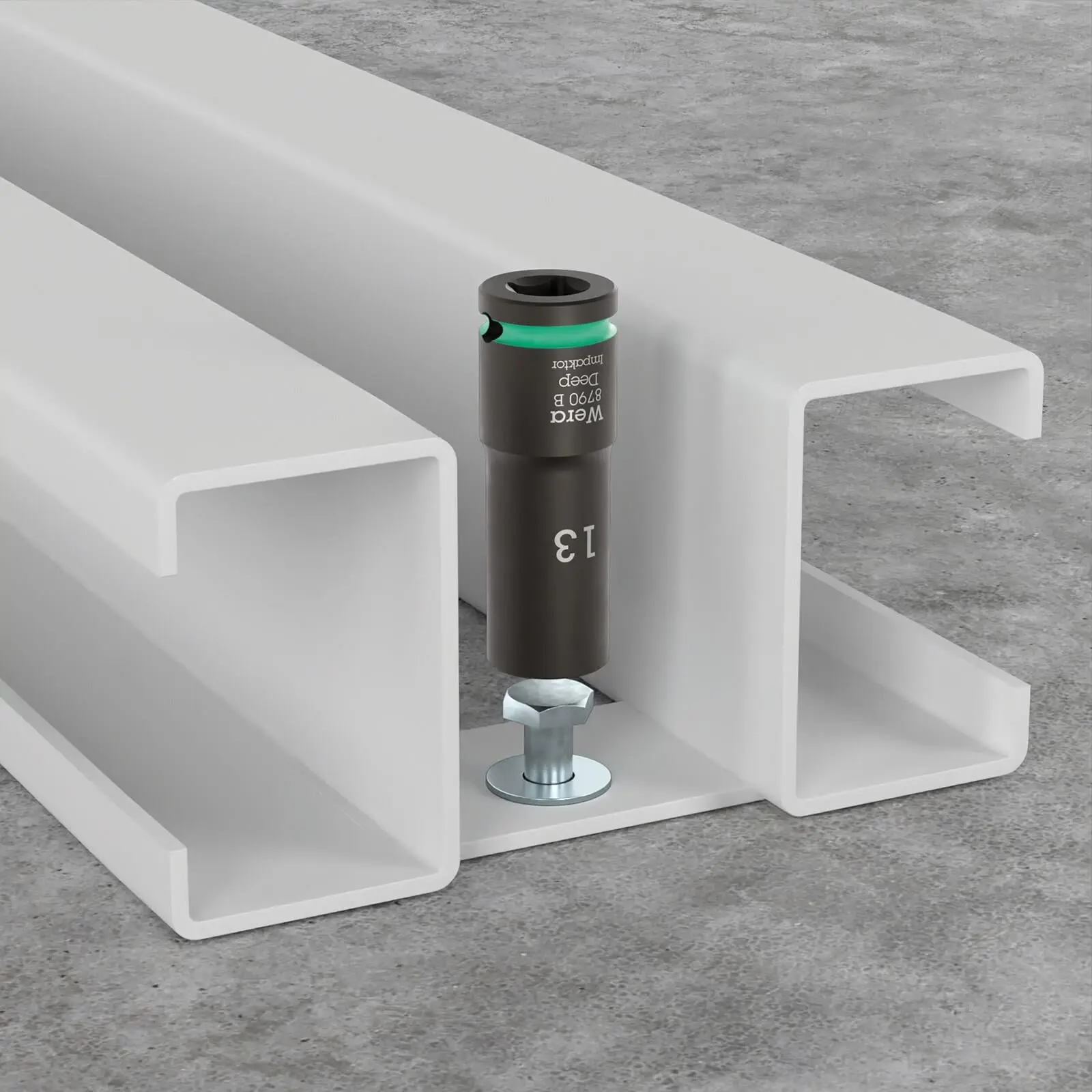 Wera 9728 Foam Insert Zyklop B 3/8" Drive Impaktor Deep Socket Set 1 8-24mm 15 Pieces - Image 5
