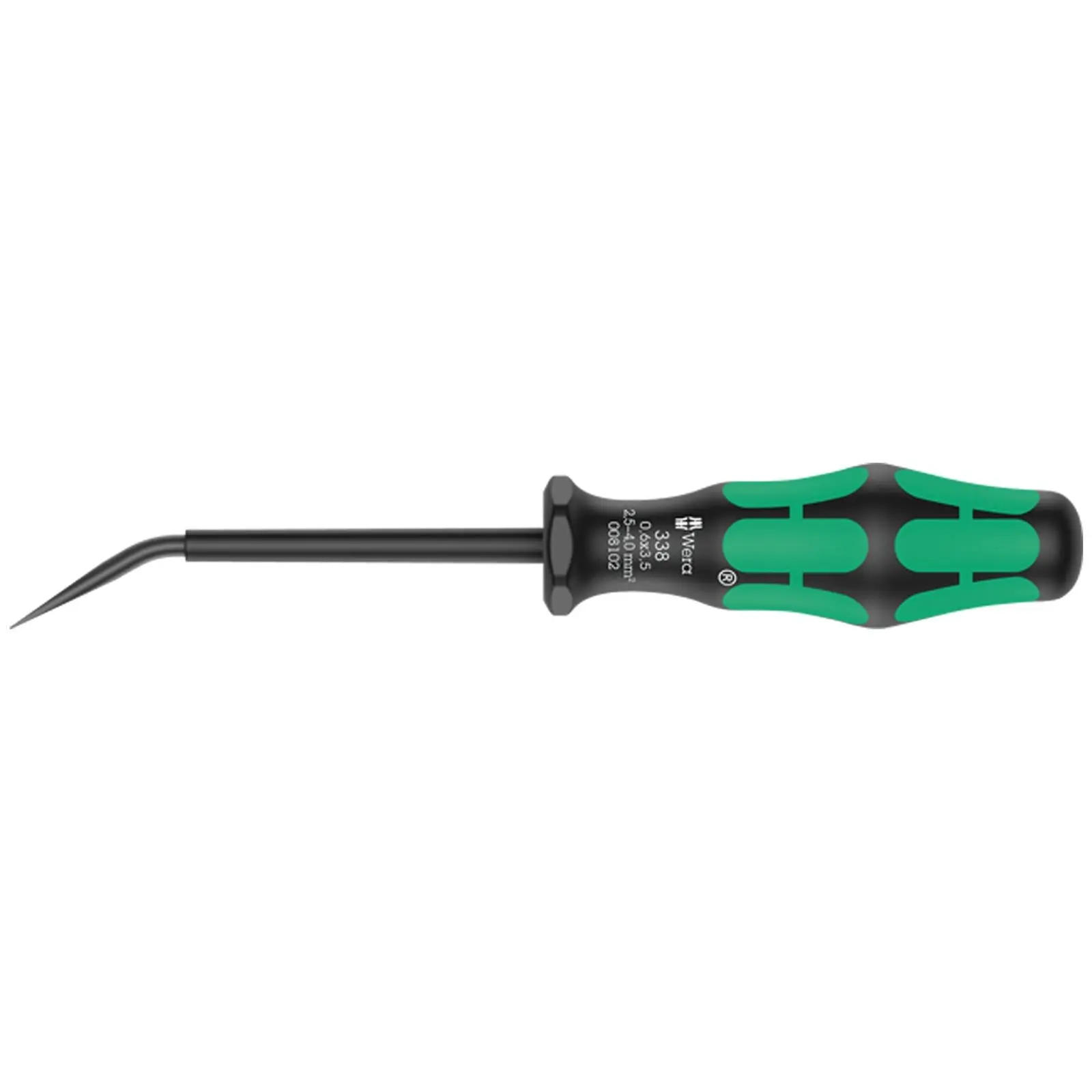 Wera Actuation Tool for Terminal Blocks Spring Cages 338 Slotted 3.5 x 0.6 x 81mm - Image 2
