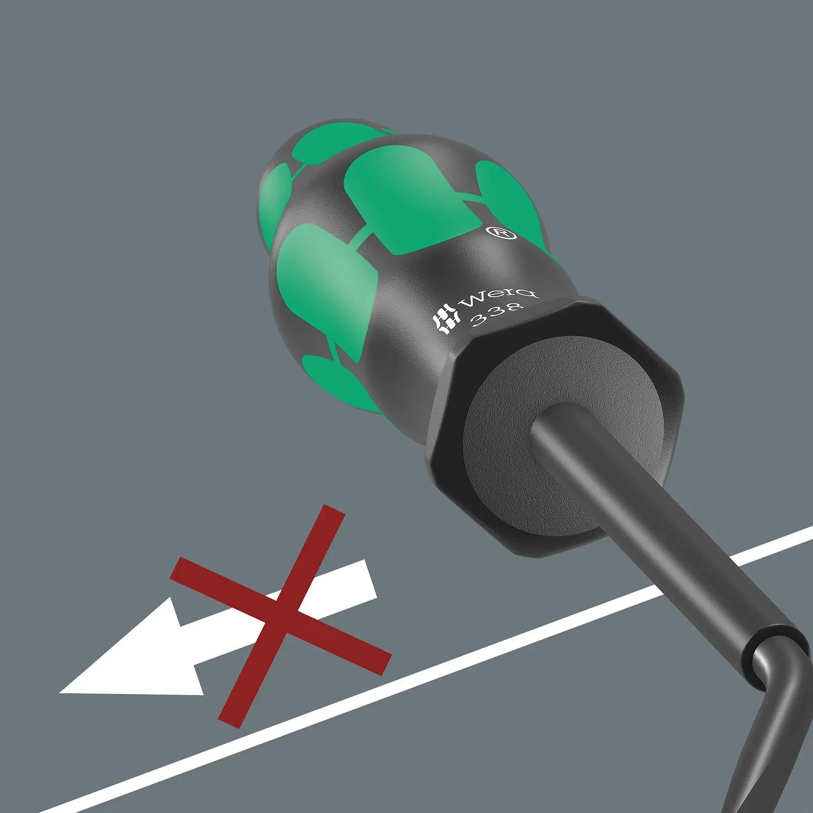 Wera Actuation Tool for Terminal Blocks Spring Cages 338 Slotted 3.5 x 0.6 x 81mm - Image 6