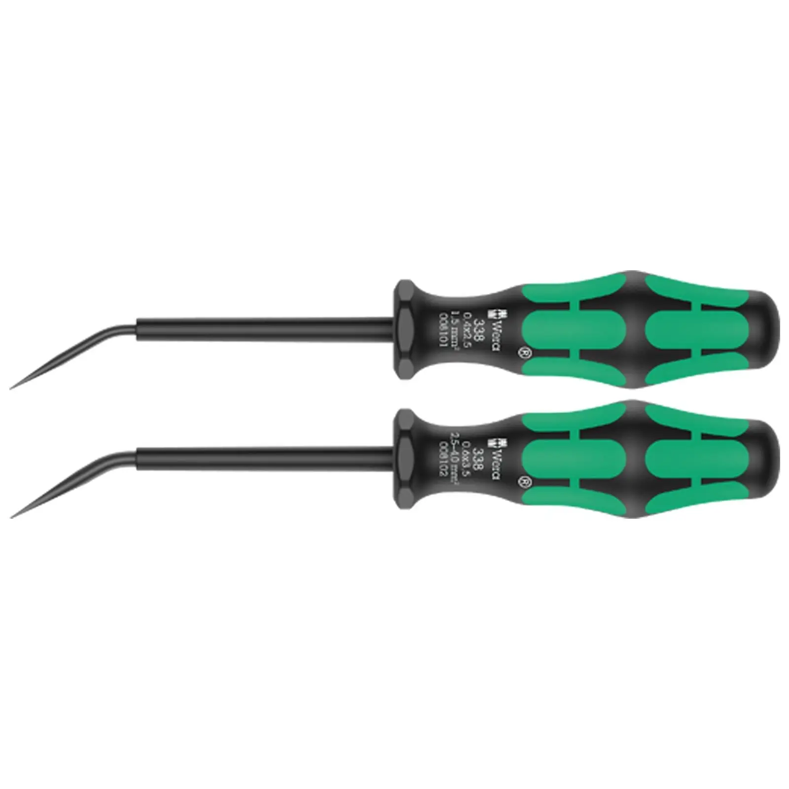 Wera Actuation Tools for Terminal Blocks Spring Cages 2 Piece 338/2 - Image 2