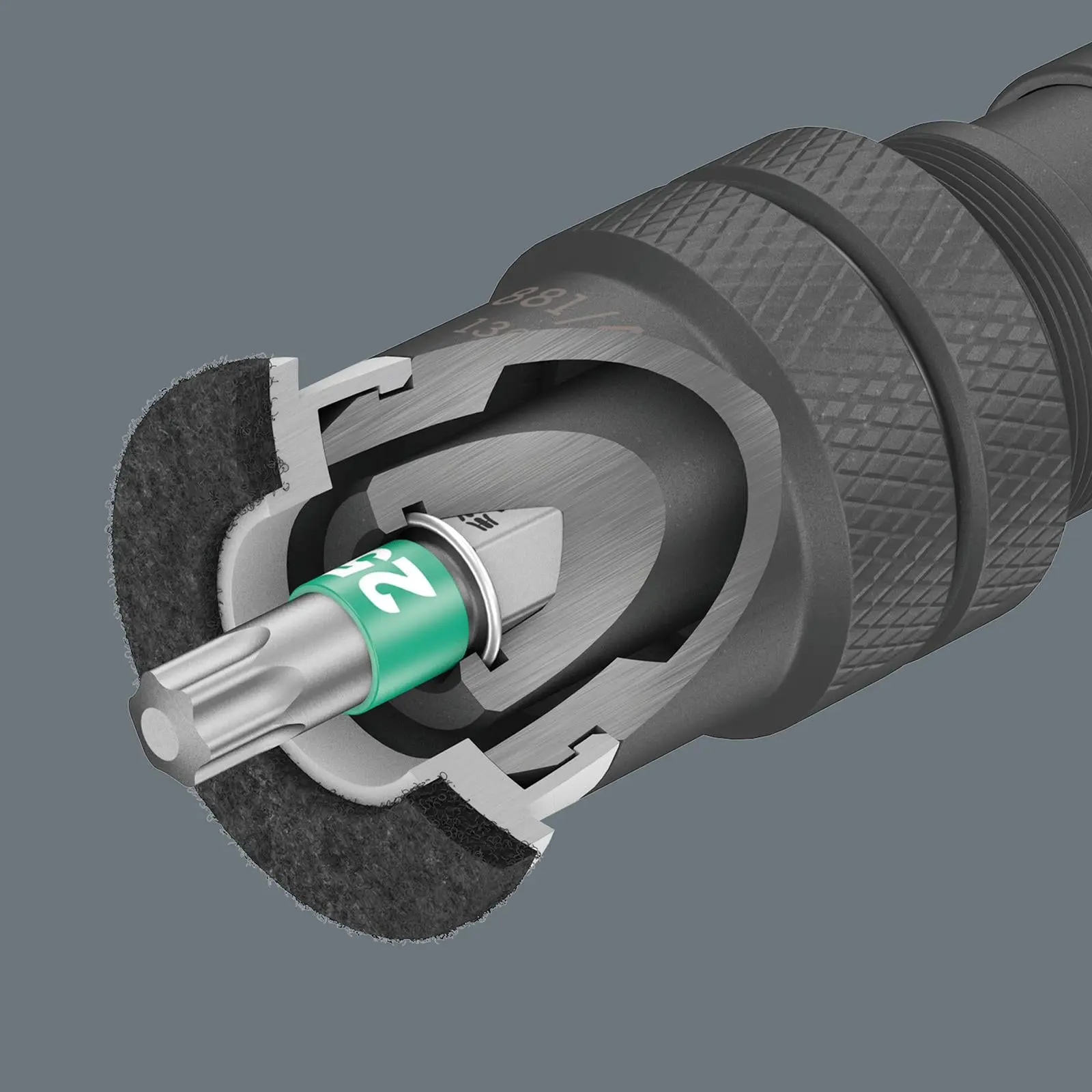 Wera Bit Holder with Variable Screw Depth Limitation 3 Piece 881/4/1 SB - Image 6