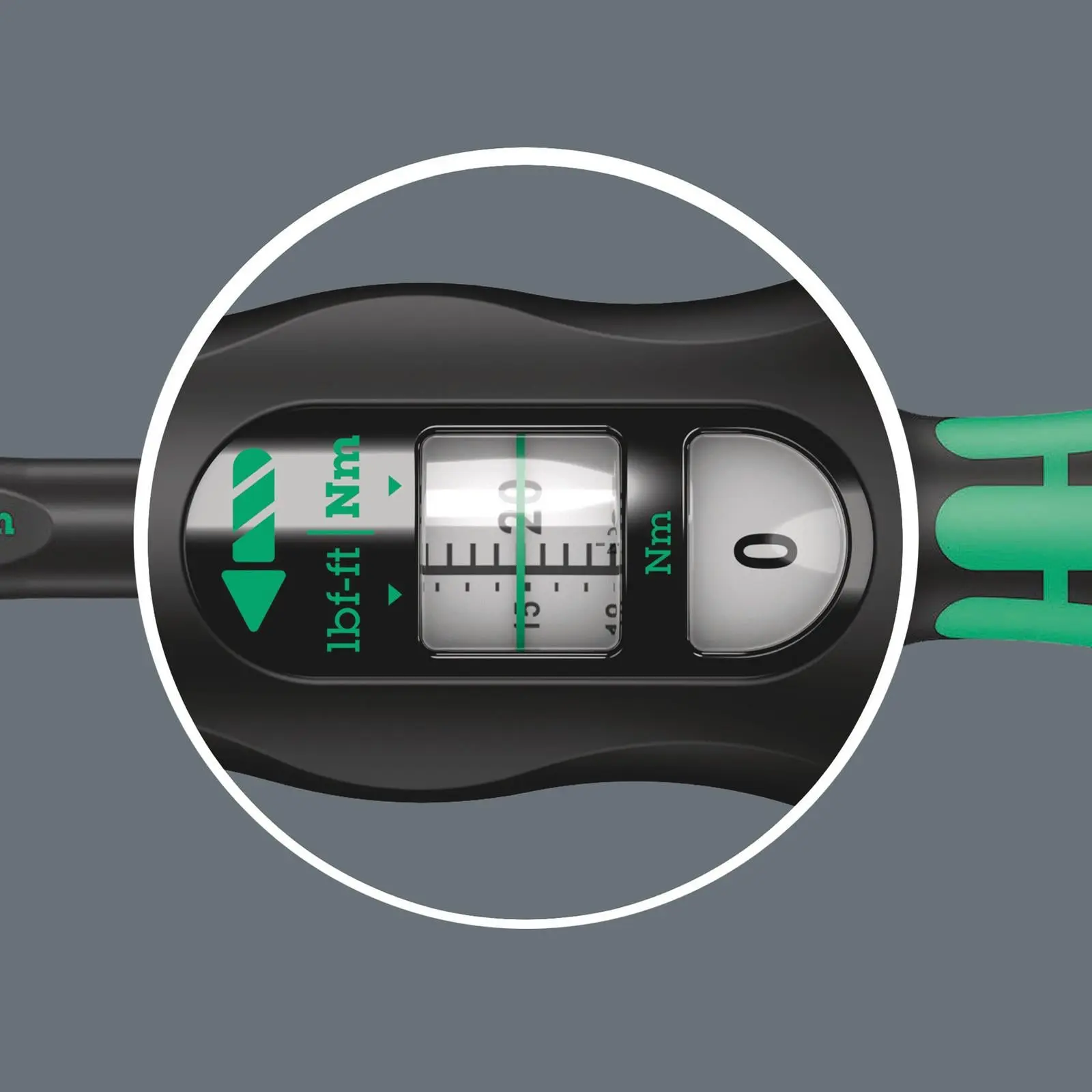 Wera Click Torque B 2 Torque Wrench 3/8" Drive with Reversible Ratchet 20-100 Nm - Image 6