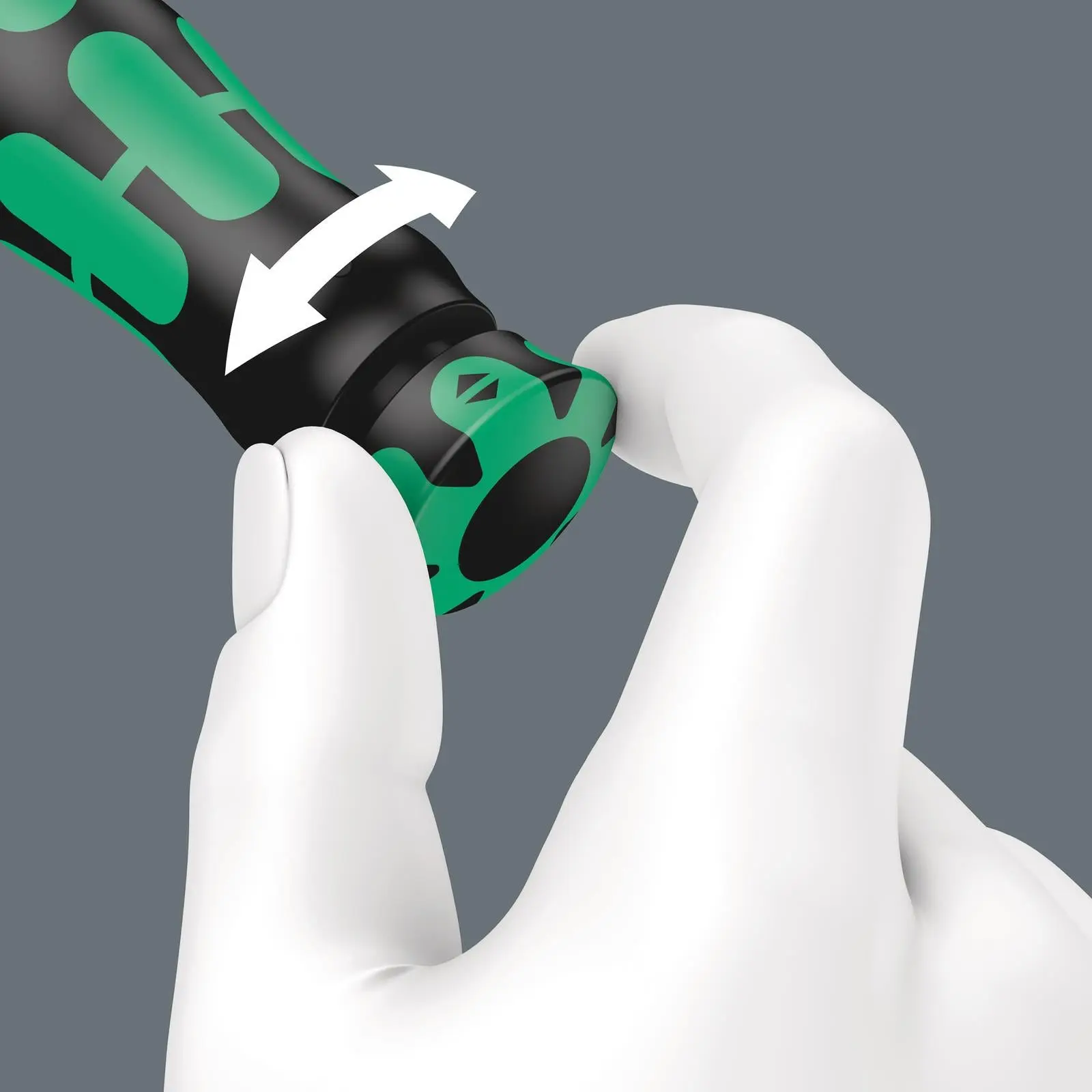 Wera Click Torque Lock Wrench A 5 Reversible Ratchet 2.5-25 Nm 1/4" Drive Clockwise Torque Operation - Image 2