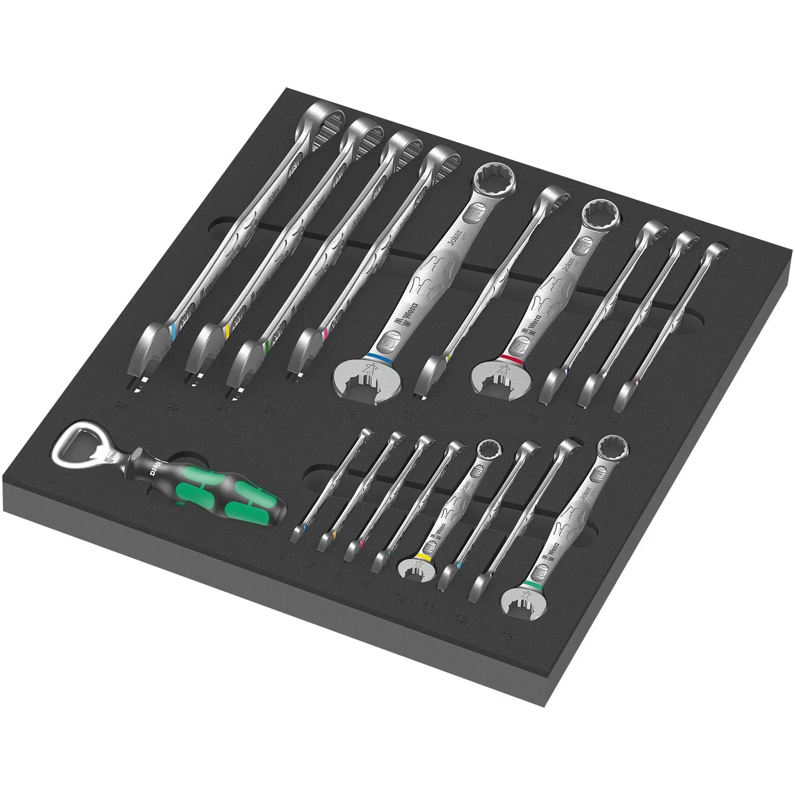 Wera Foam Insert 6003 Joker Set 1 9731 19 Pieces - Image 3