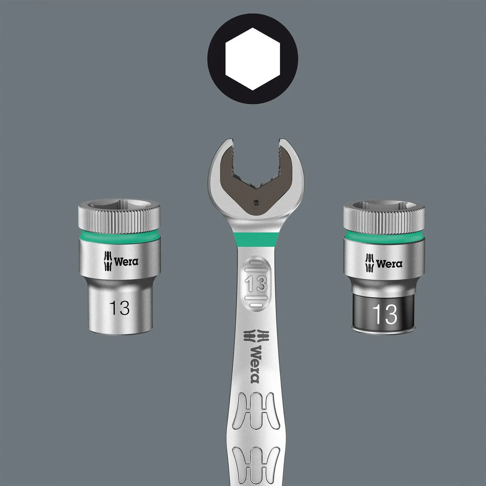 Wera Foam Insert 8000 A Zyklop 1/4" Drive Ratchet Set 1 9720 37 Pieces - Image 12