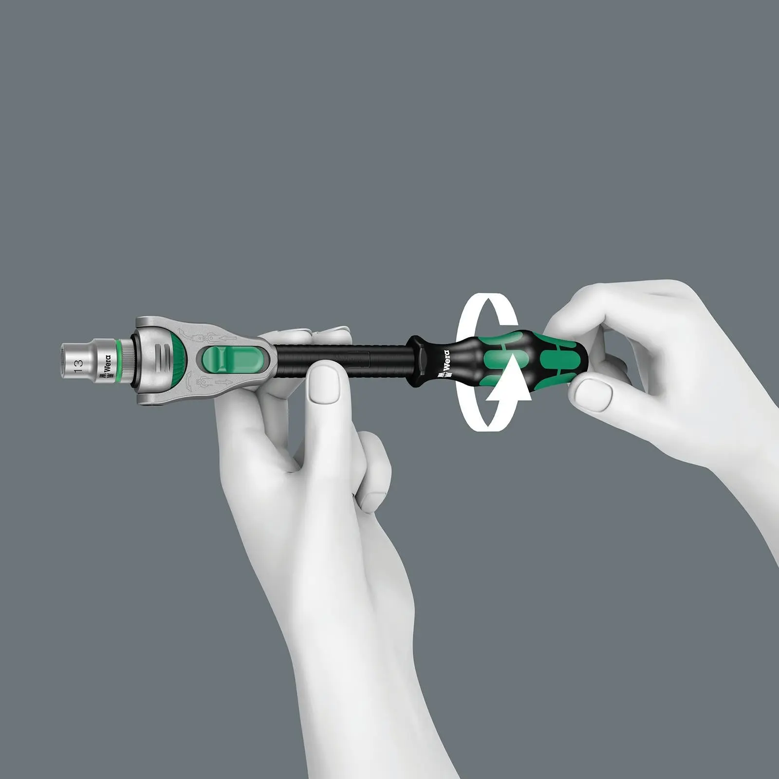 Wera Foam Insert 8000 A Zyklop 1/4" Drive Ratchet Set 1 9720 37 Pieces - Image 8